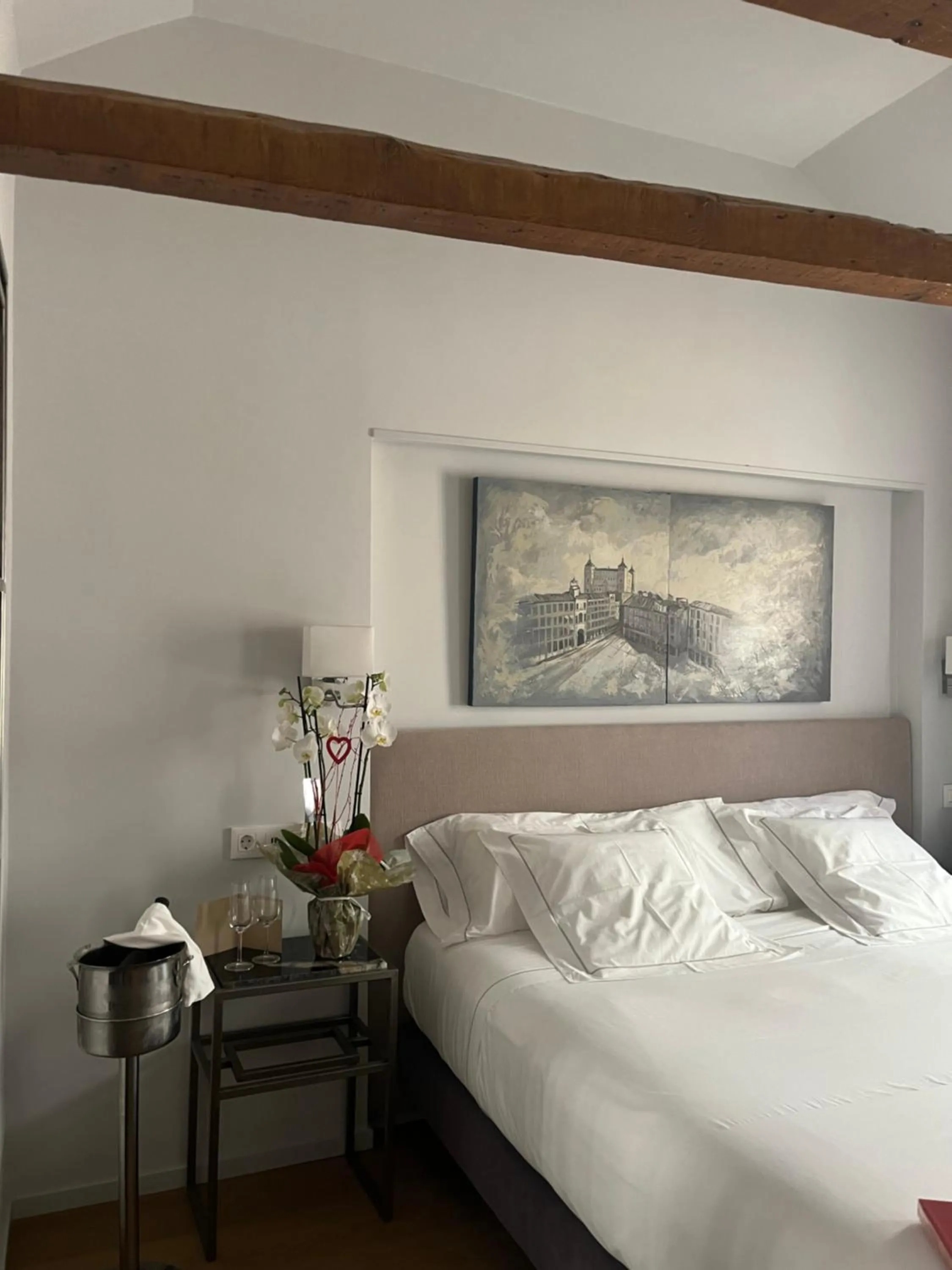 Bed in Hotel Boutique Posada Sillería