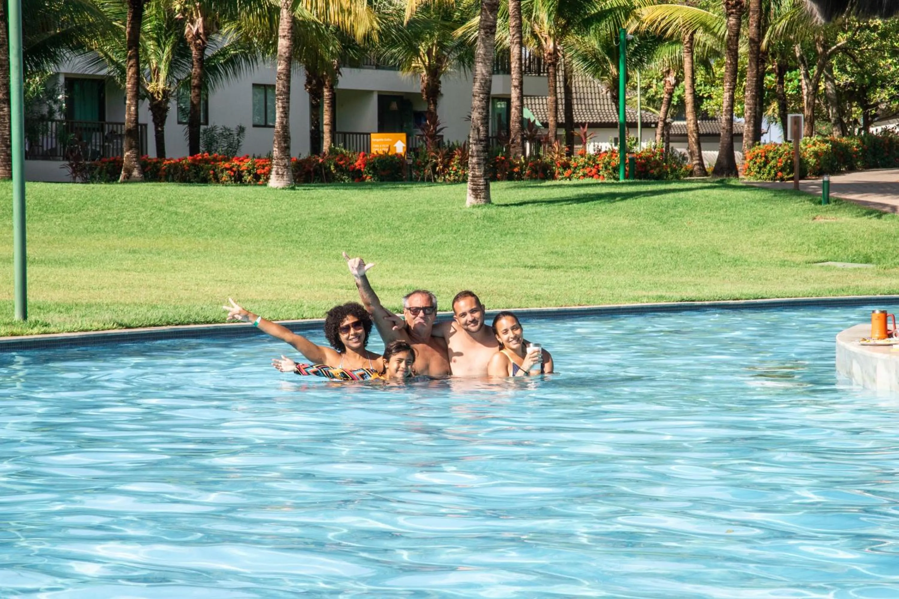 Swimming pool in Beach Class Muro Alto Condomínio Resort By New Time