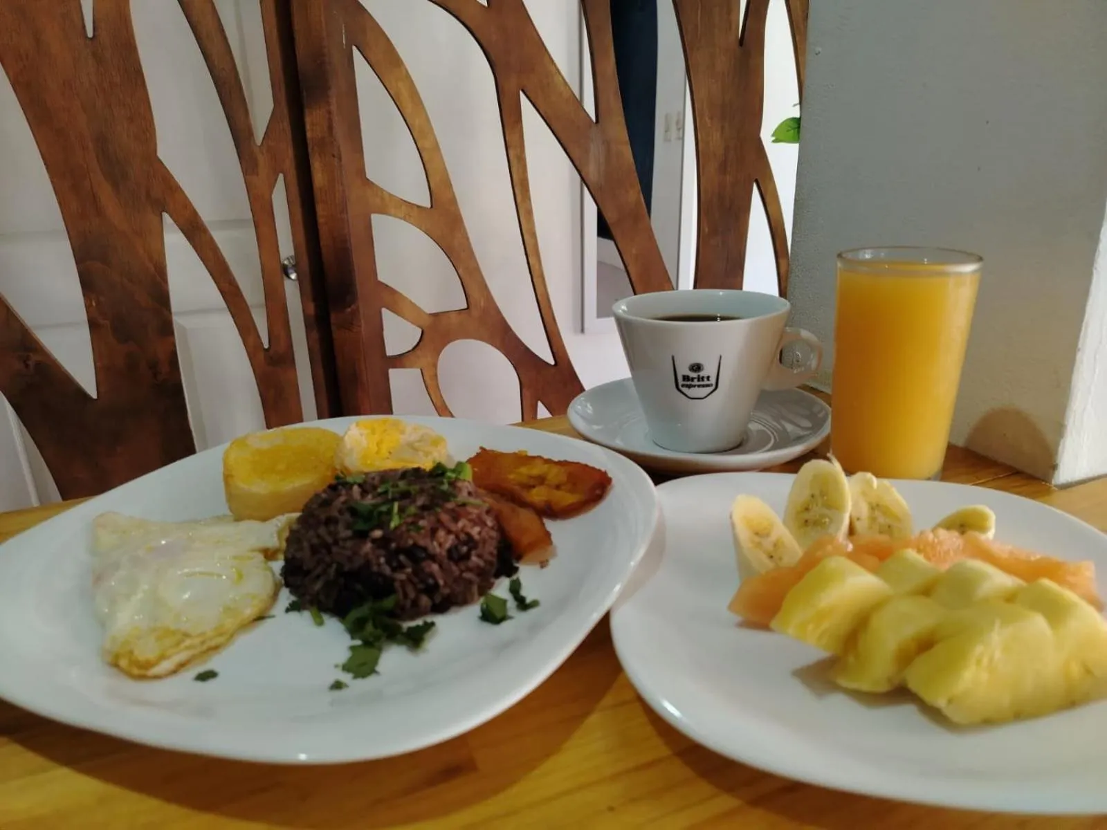 Breakfast in Park View Hotel & Restaurant