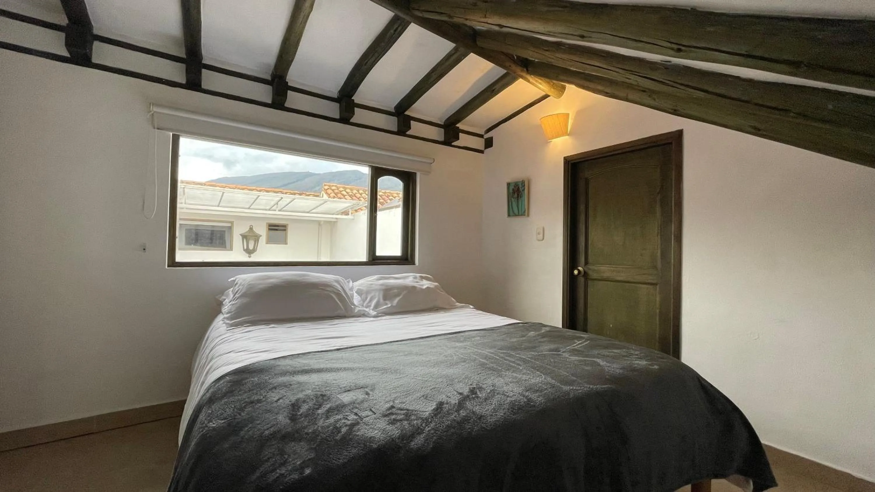 Bedroom, Bed in Hotel Verona Villa de Leyva