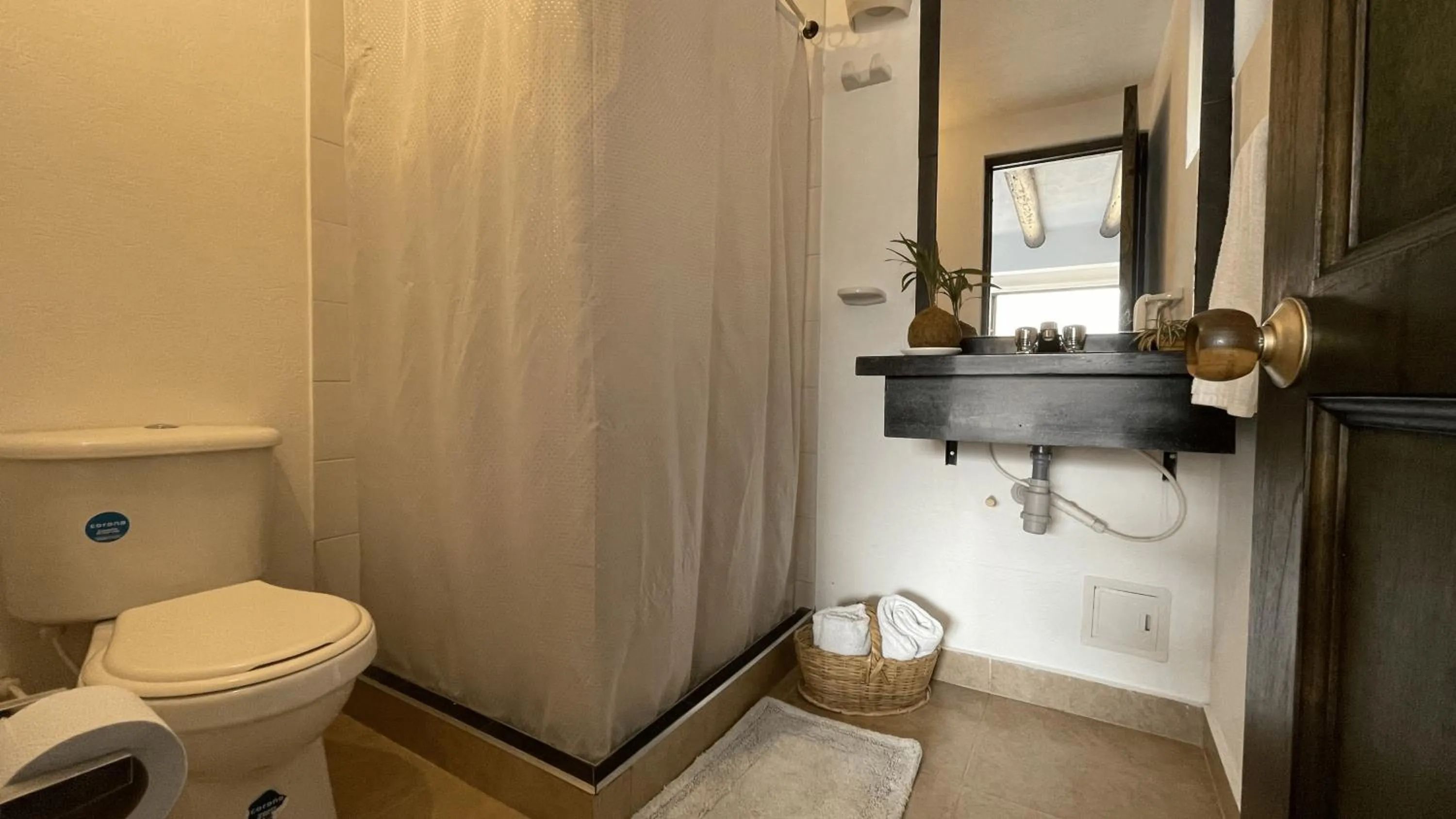 Bathroom in Hotel Verona Villa de Leyva