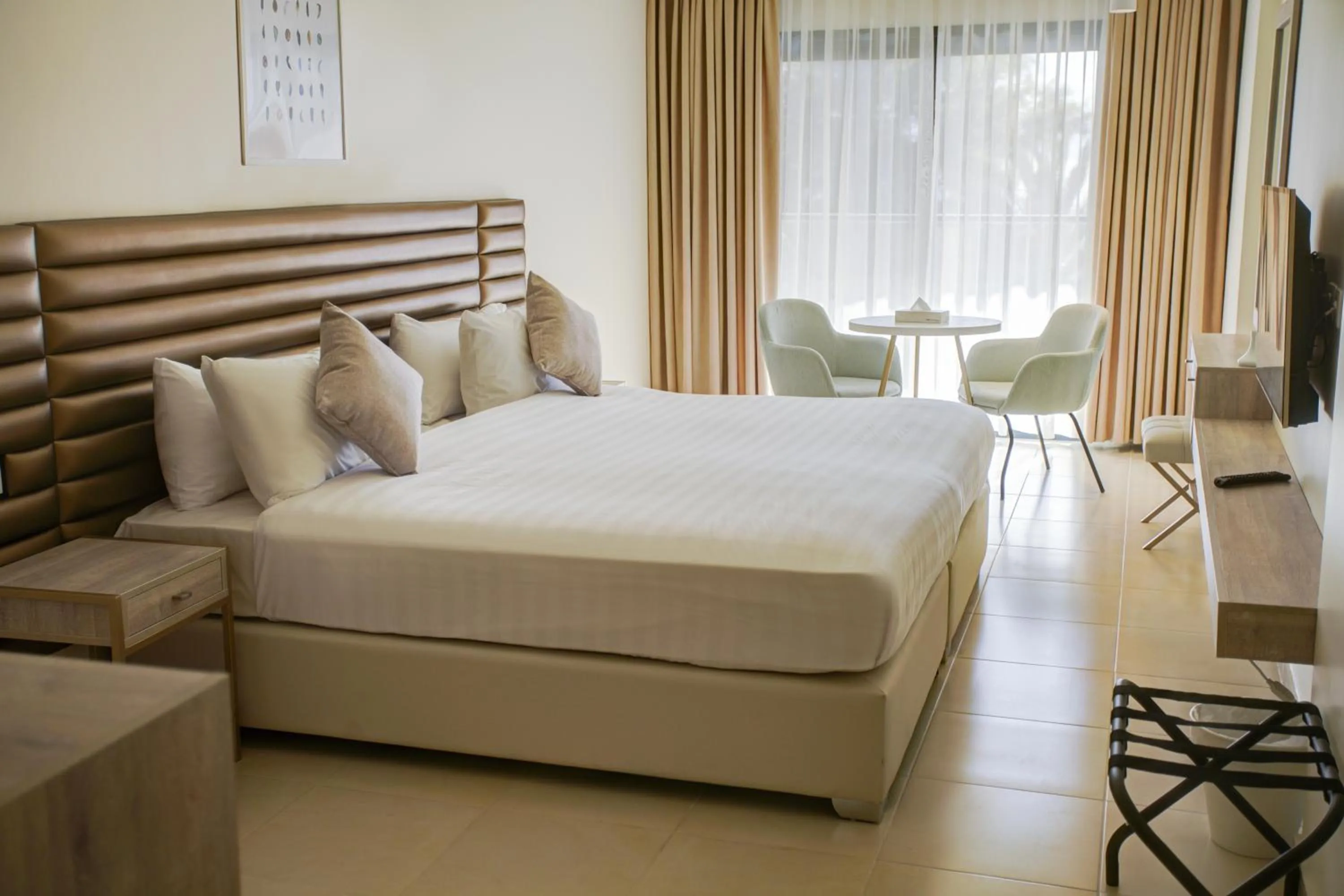 Bed in Sea view hotel