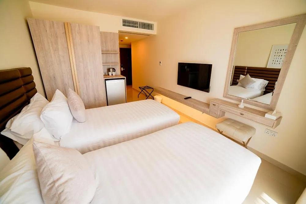 Bed in Sea view hotel