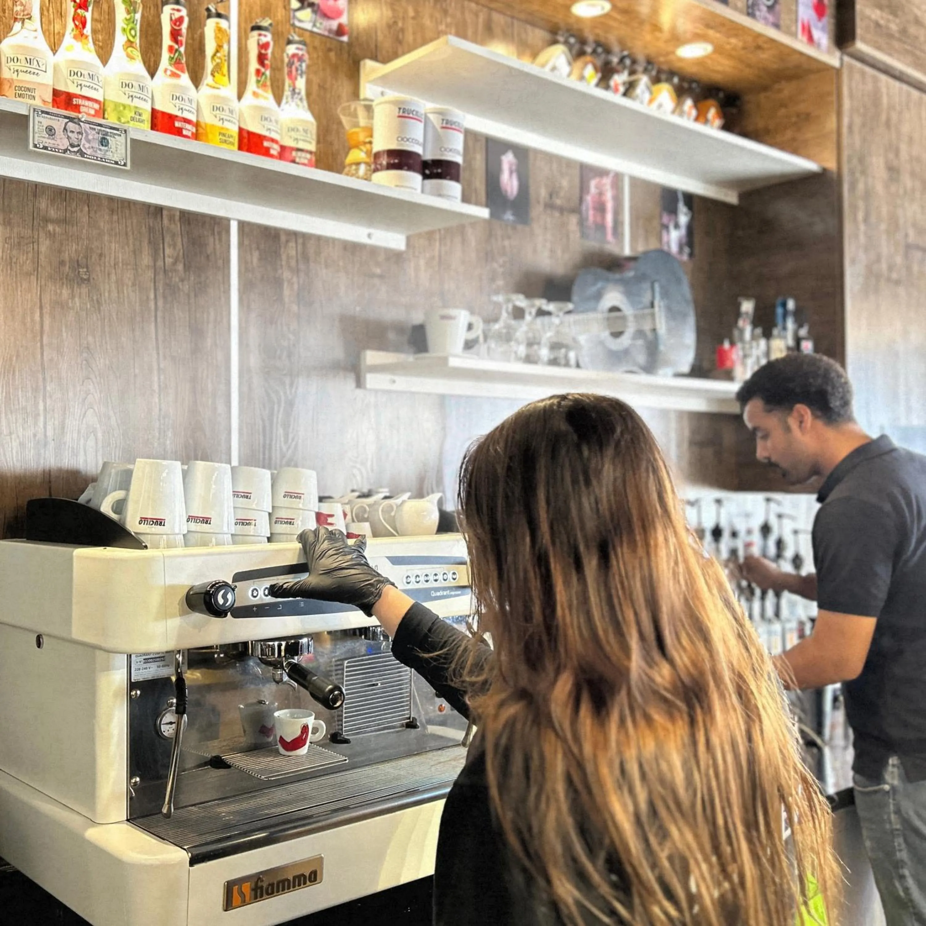 People in Sea view hotel