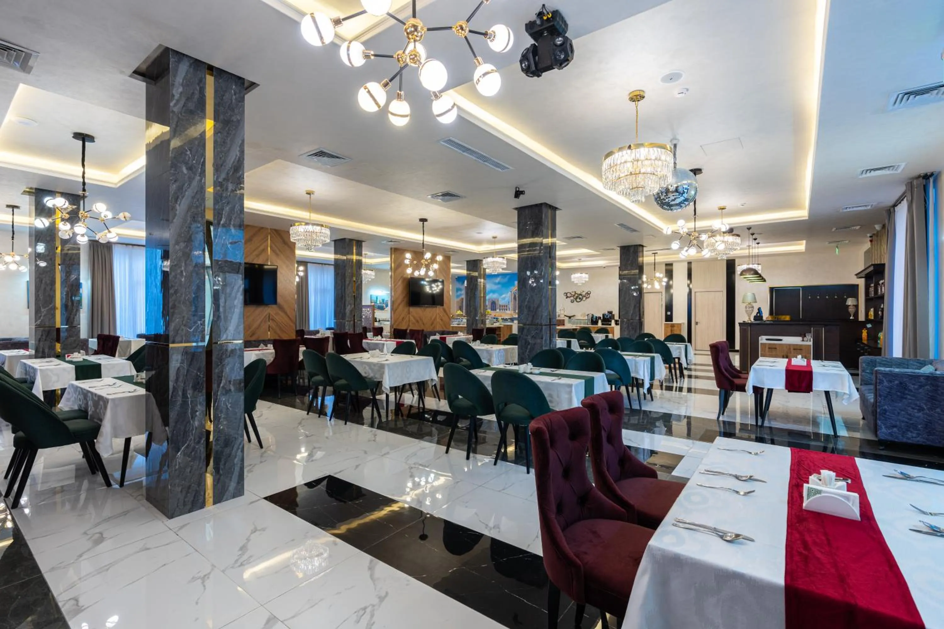 Restaurant/places to eat in Hotel Inspira-S Tashkent