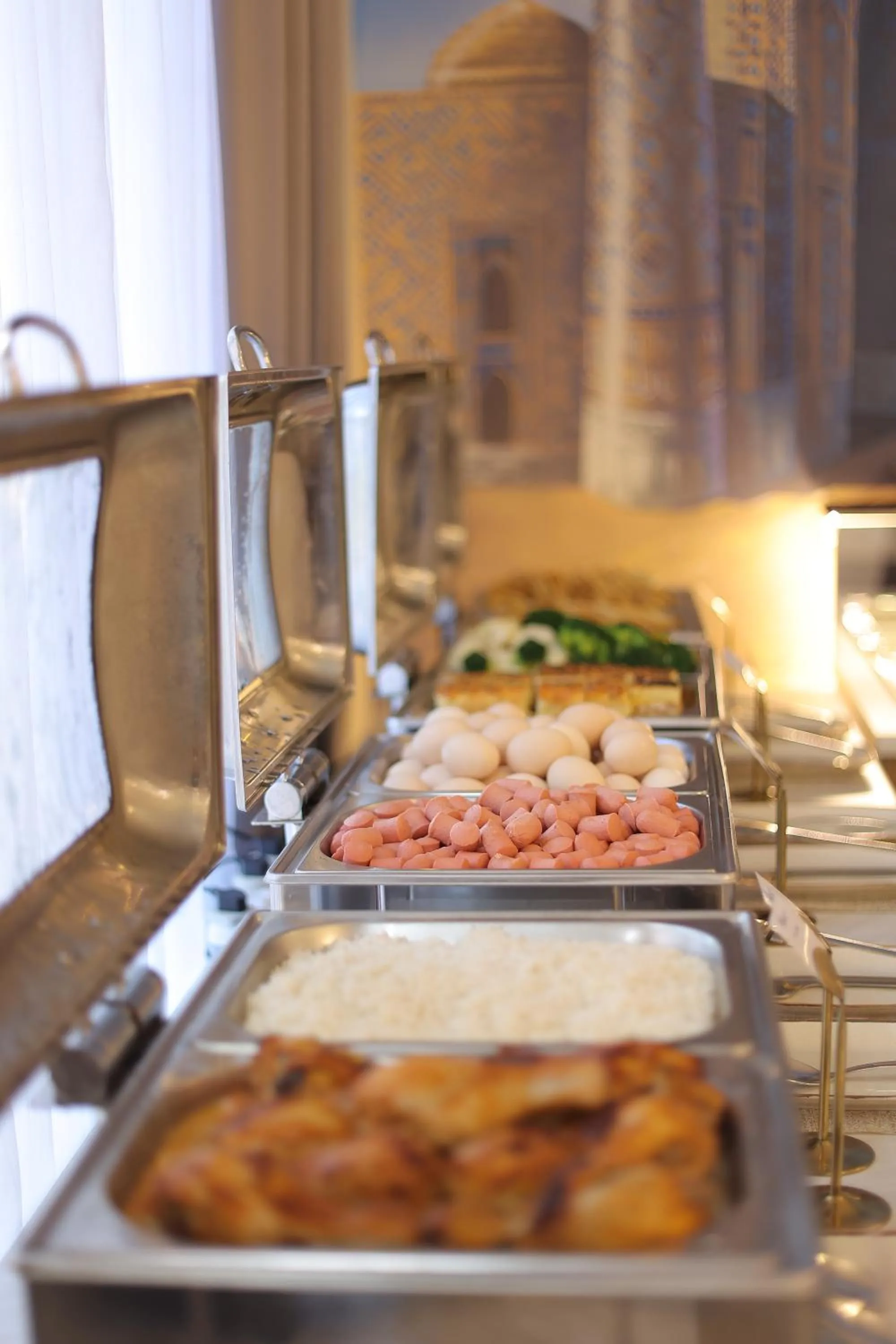 Breakfast in Hotel Inspira-S Tashkent