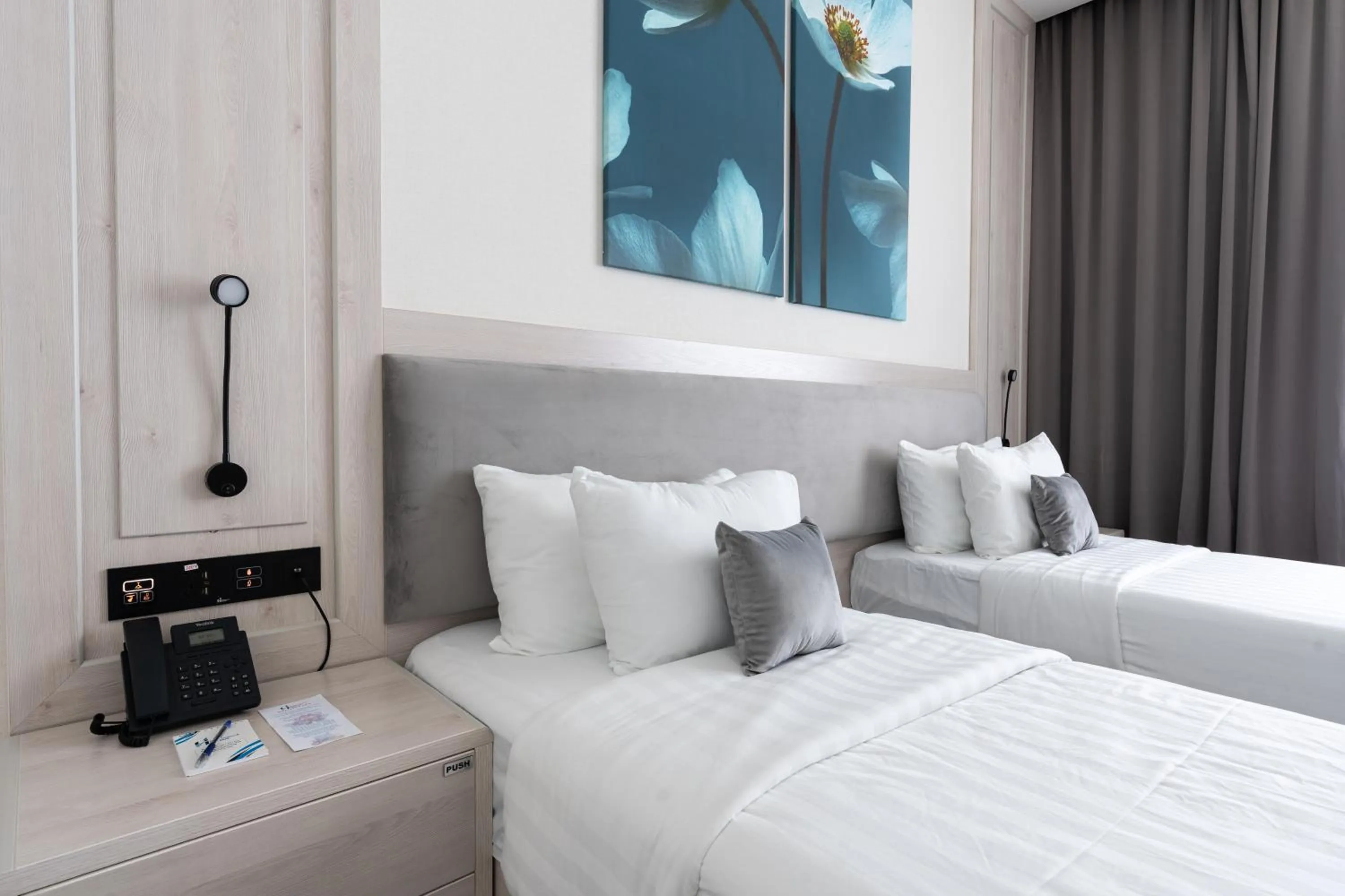 Bed in Hotel Inspira-S Tashkent