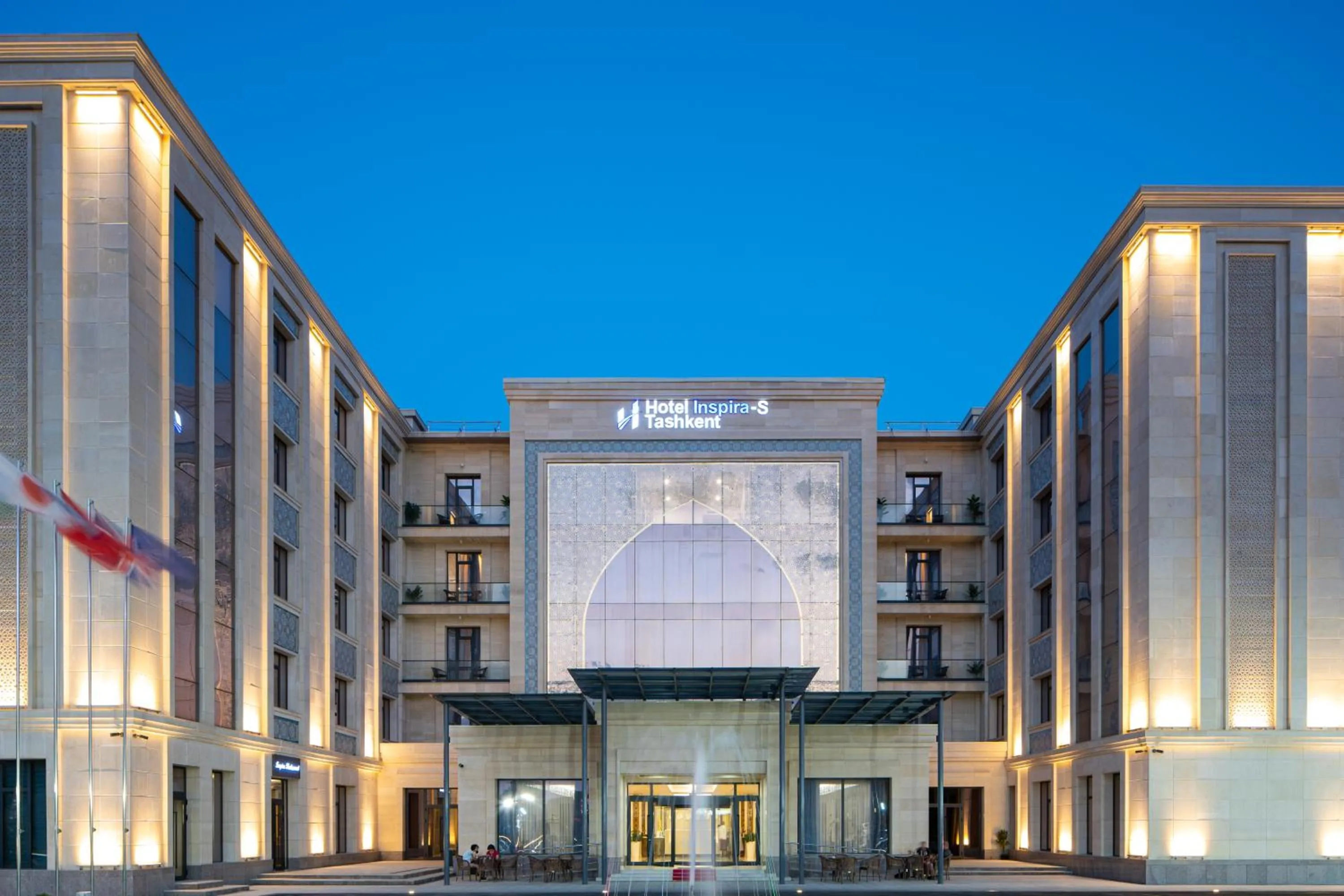 Property building in Hotel Inspira-S Tashkent