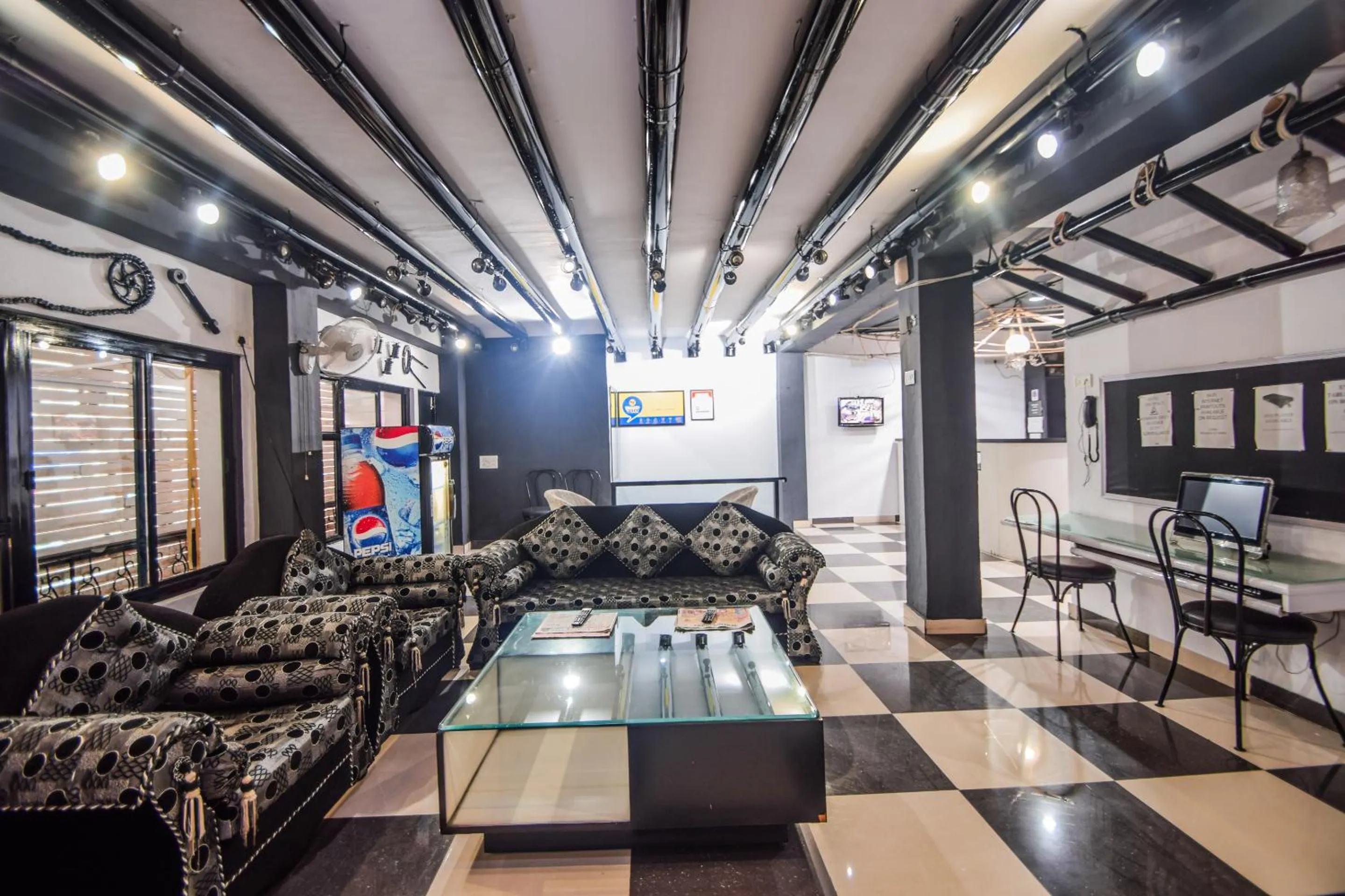 Lobby or reception in Hotel The Space