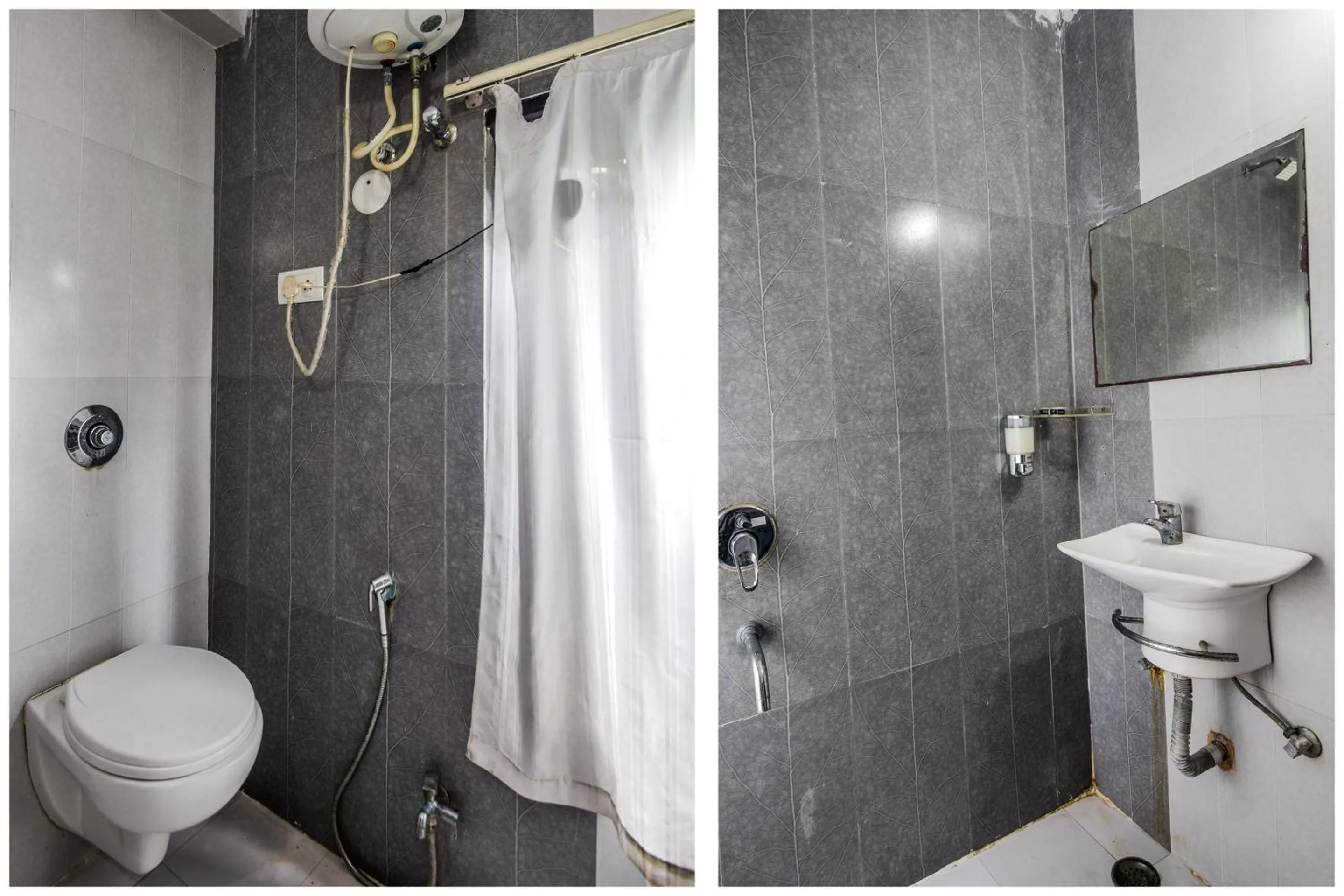 Bathroom in Hotel The Space