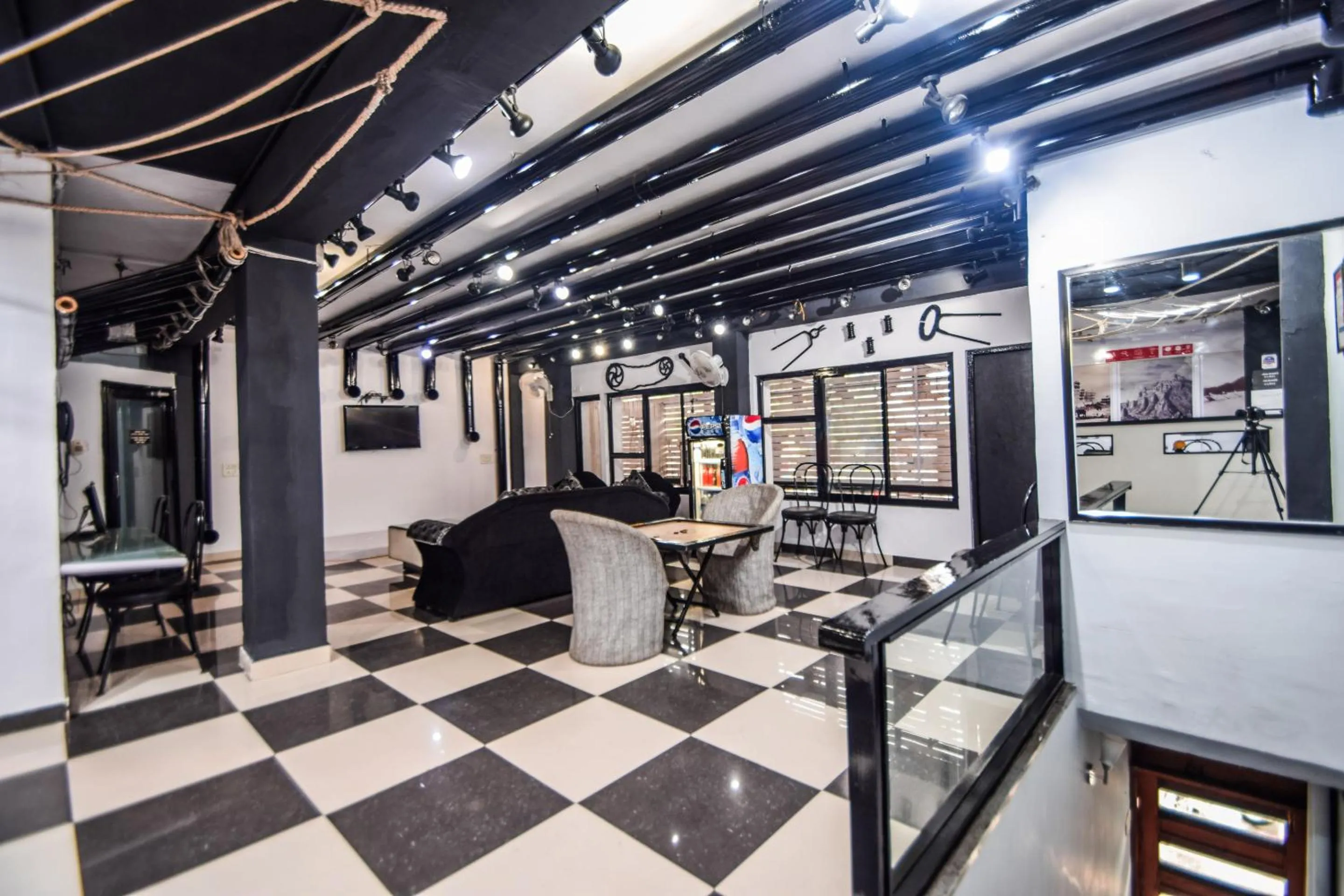 Lobby or reception in Hotel The Space