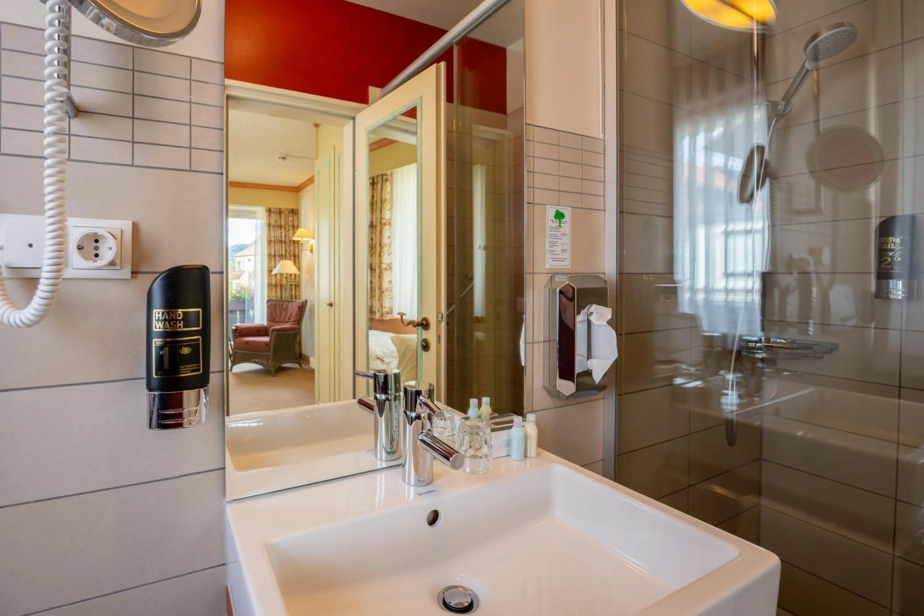 Bathroom in Hotel Lamm Baiersbronn Mitteltal