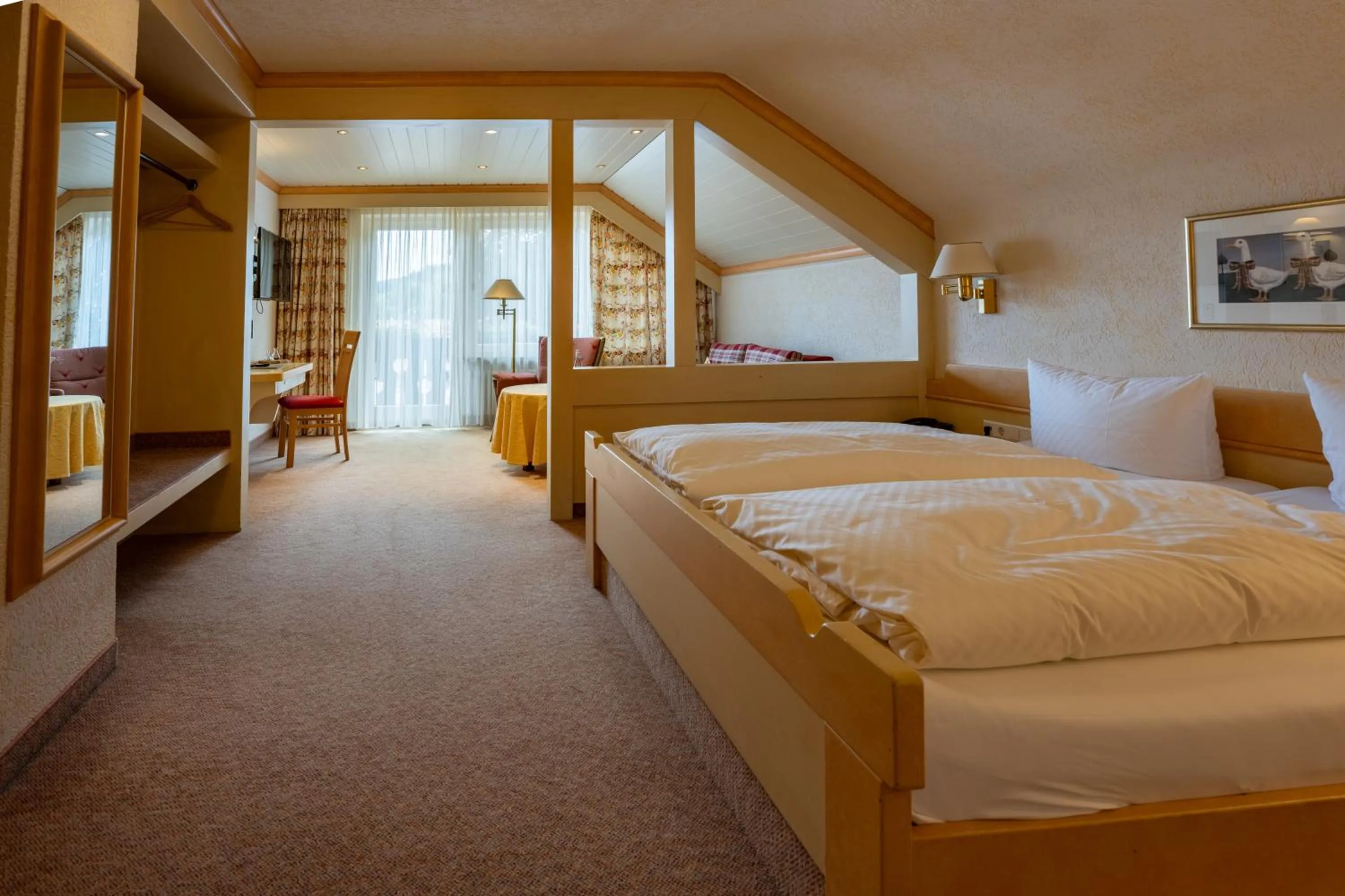 Bedroom in Hotel Lamm Baiersbronn Mitteltal