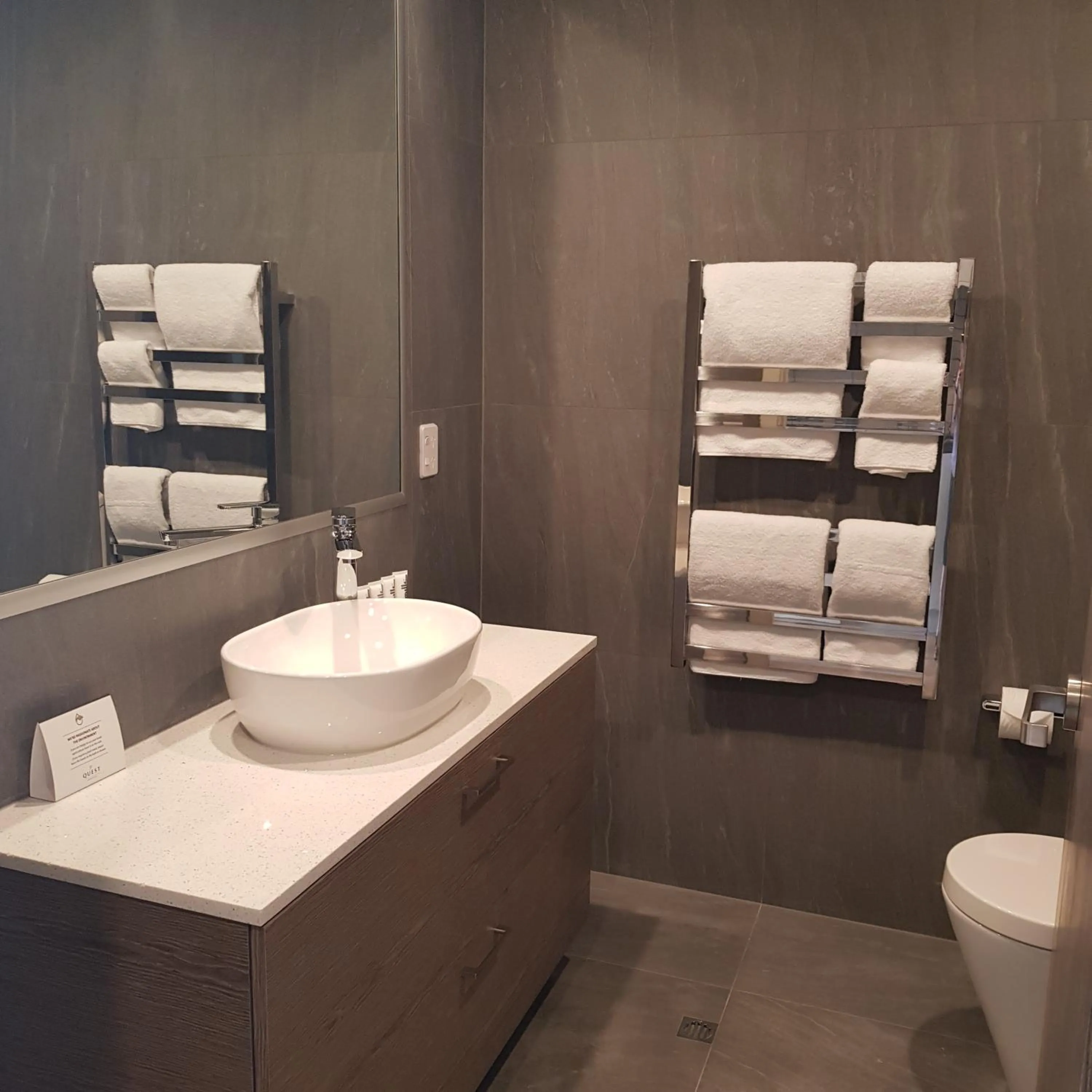 Bathroom in Quest Queenstown Apartments Remarkables Park