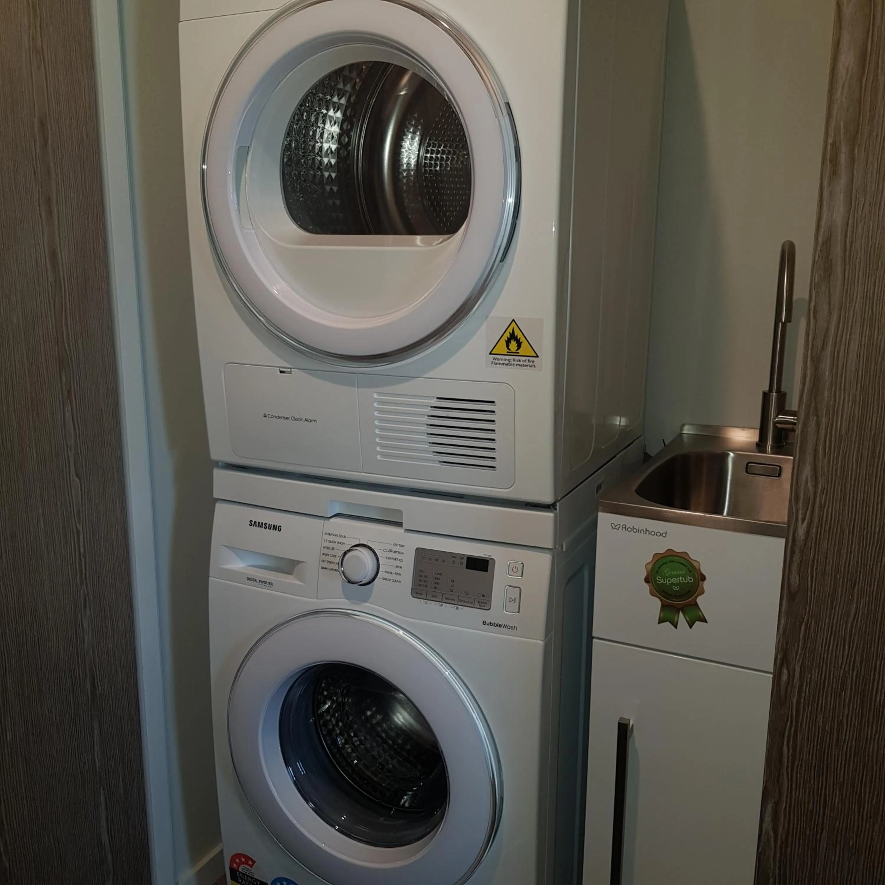 laundry in Quest Queenstown Apartments Remarkables Park