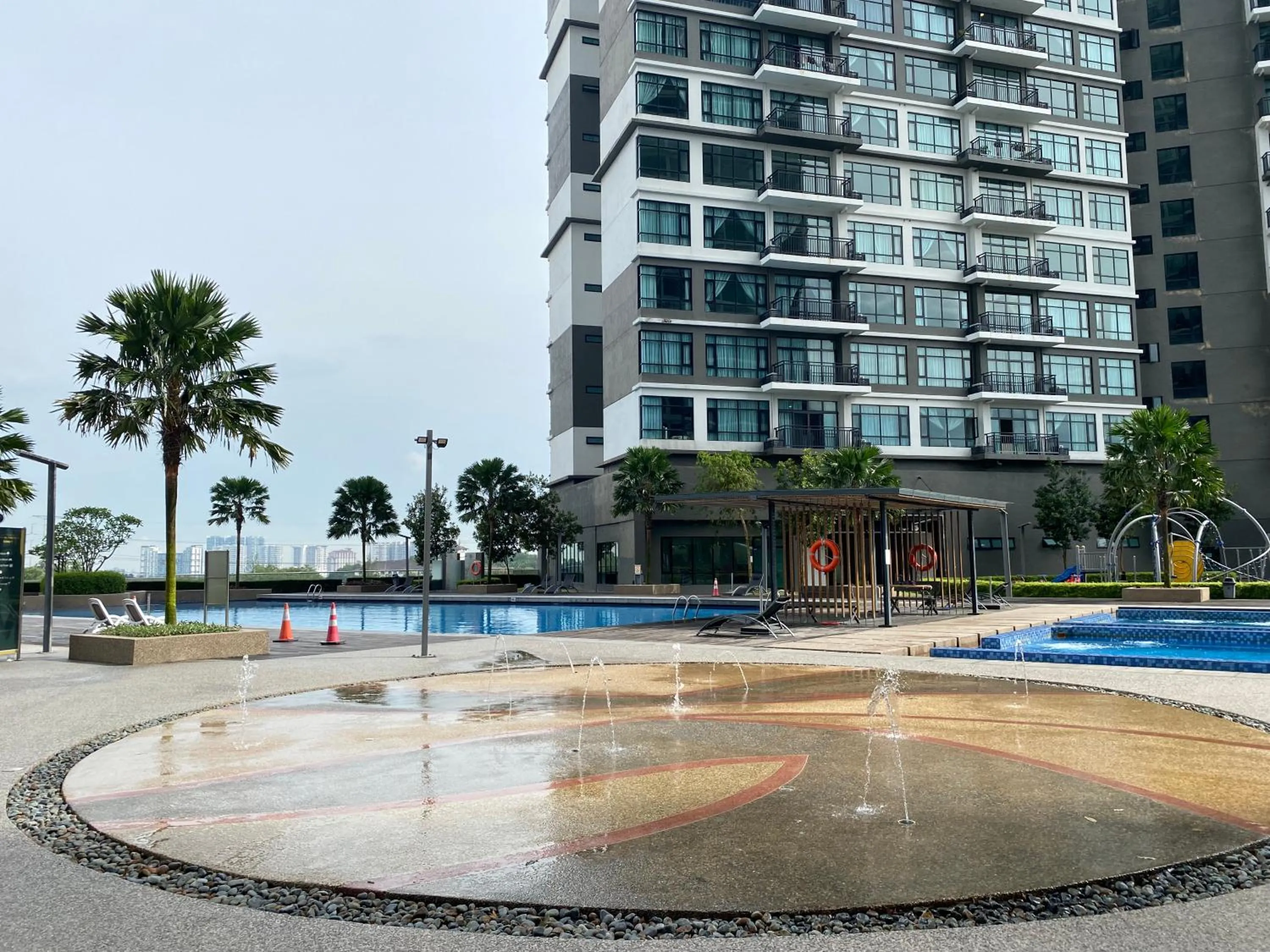 Swimming pool in Vesta Homes, Molek Regency with Golf View, Johor Bahru, Mid valley