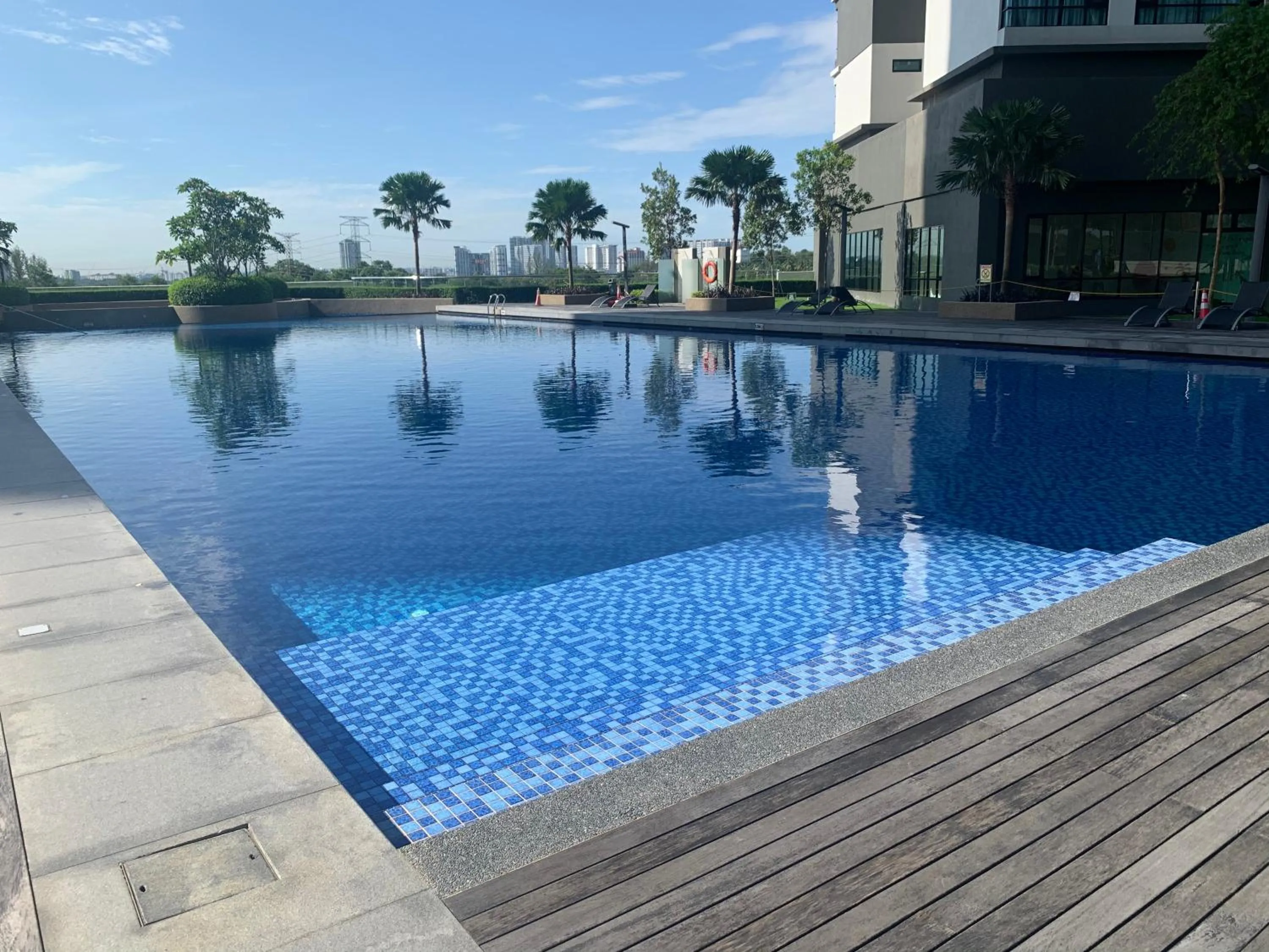 Swimming pool in Vesta Homes, Molek Regency with Golf View, Johor Bahru, Mid valley