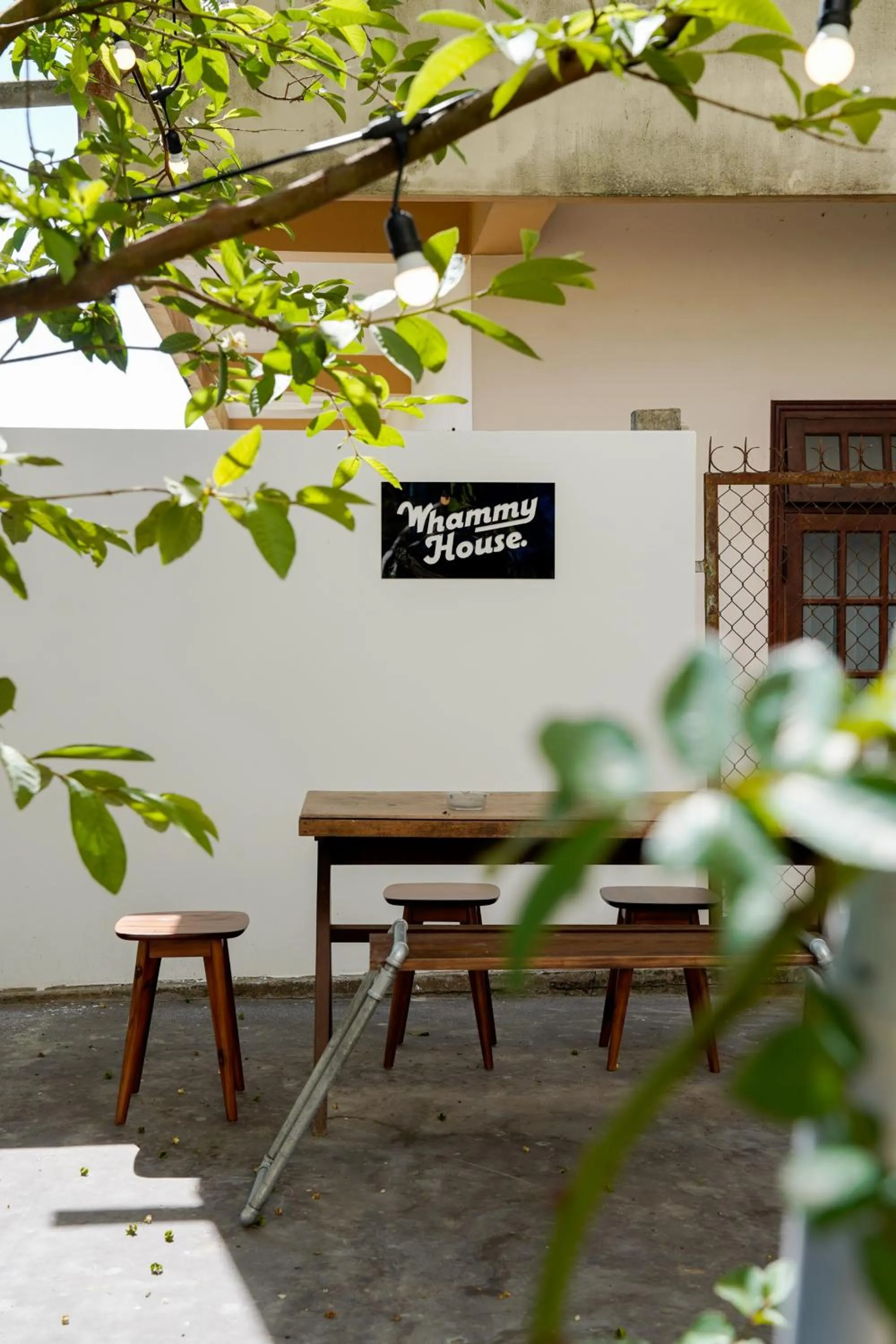 Patio in Whammy House Dalat