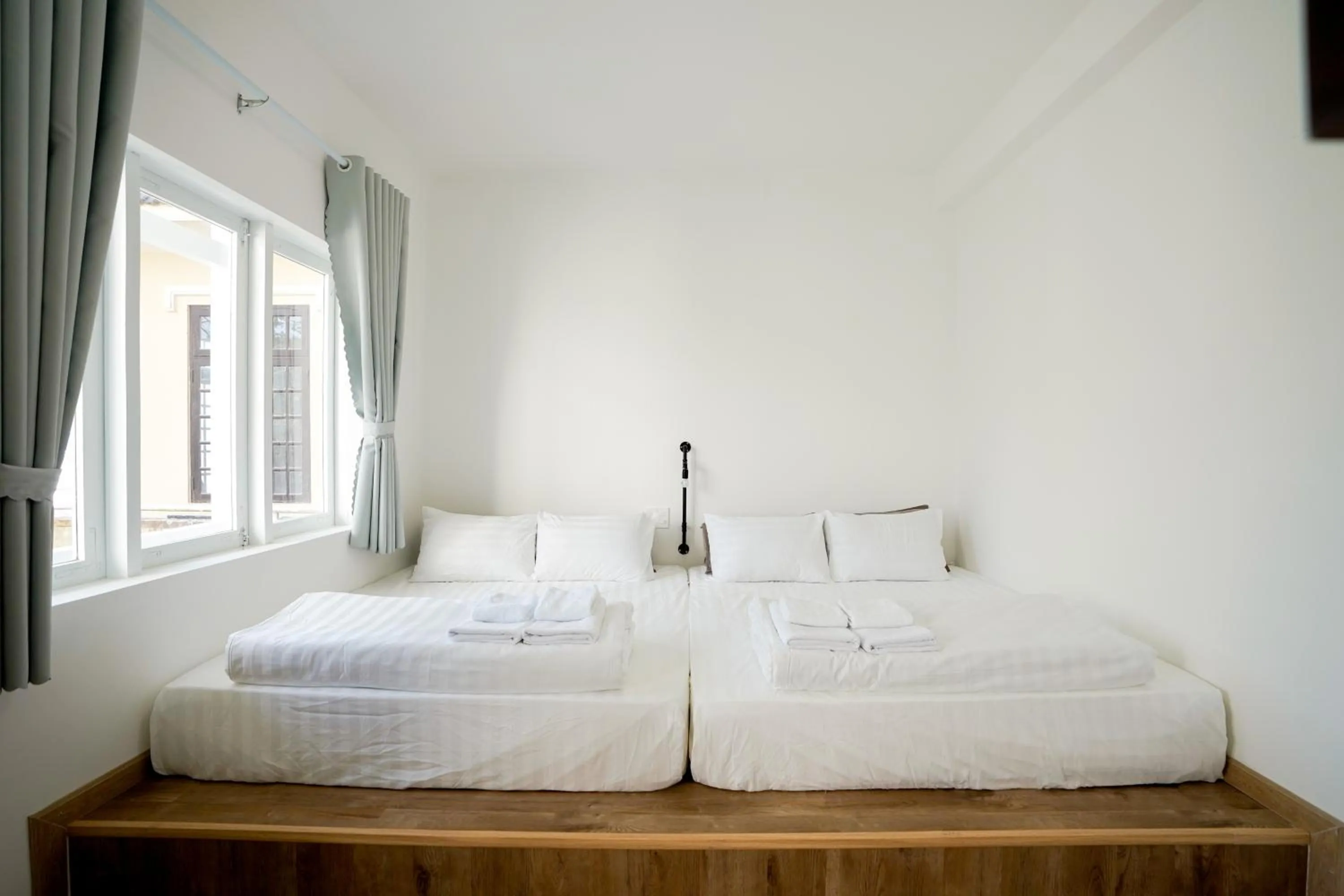 Bed in Whammy House Dalat