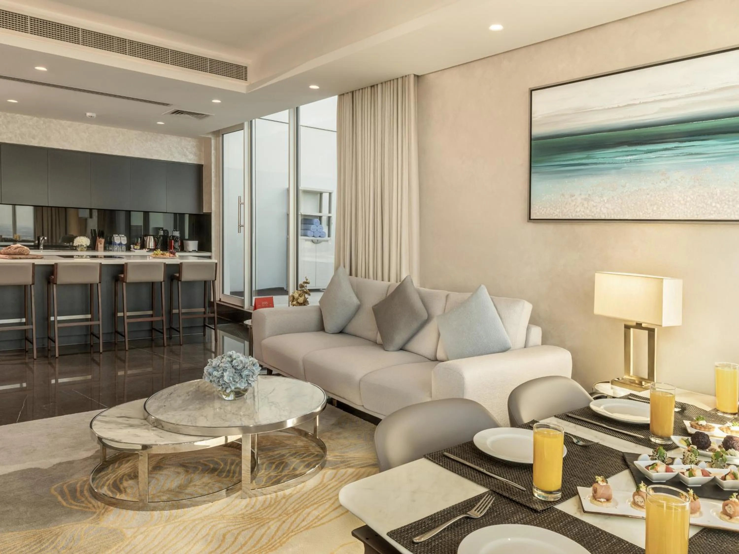 Kitchen or kitchenette in Swiss-Belsuites Admiral Juffair