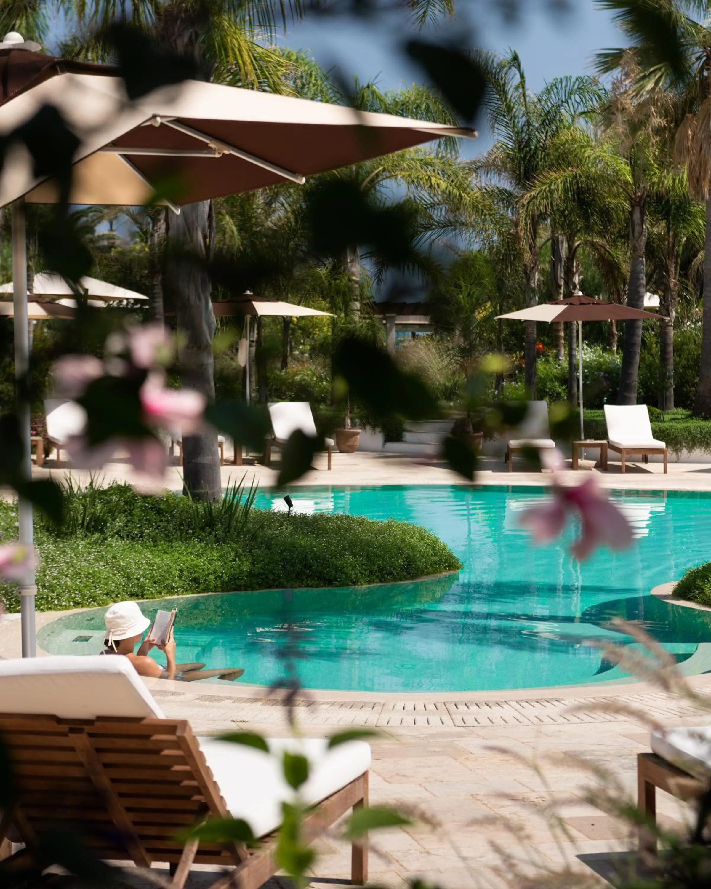 Swimming pool in Sant Efis Hotel