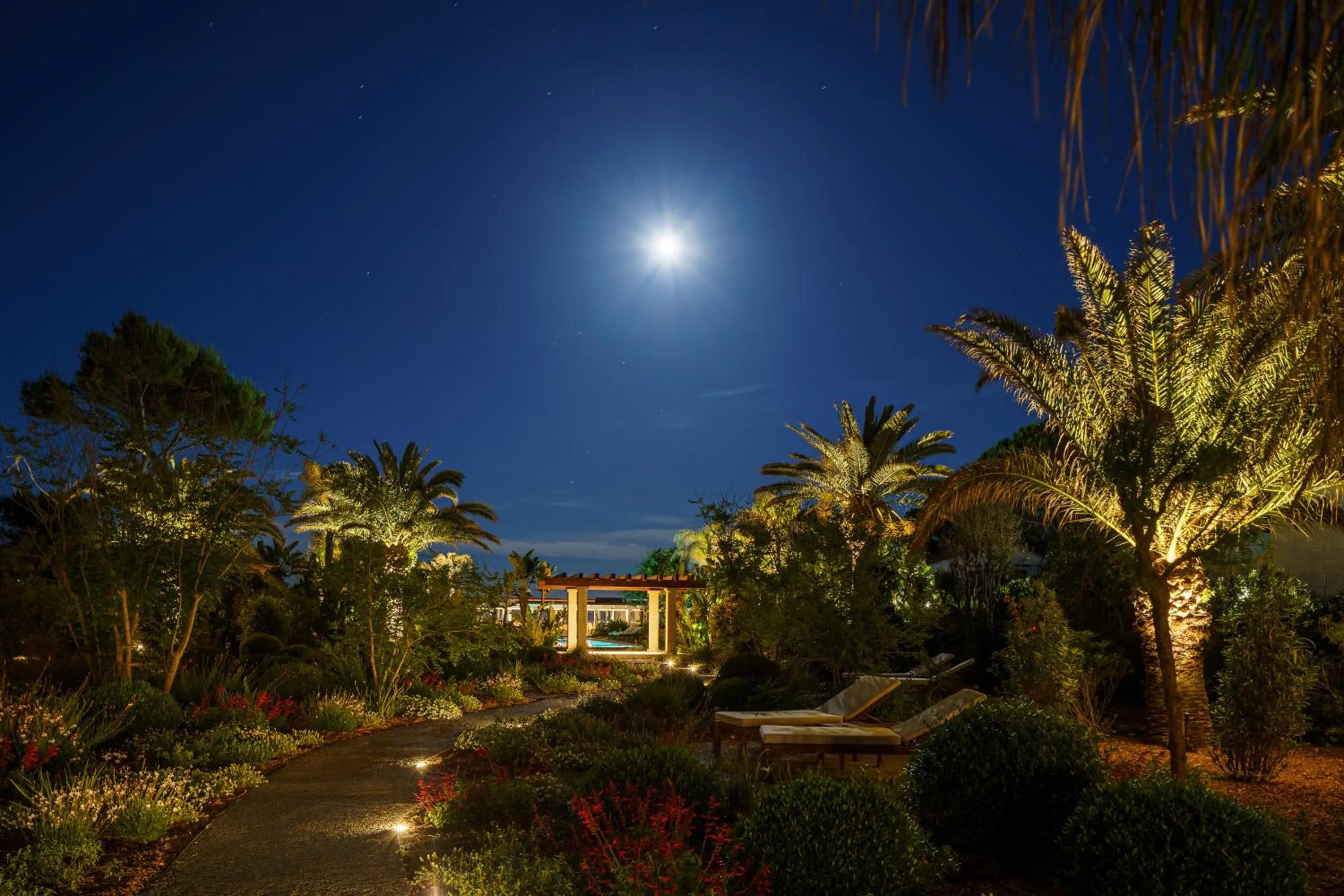 Garden in Sant Efis Hotel