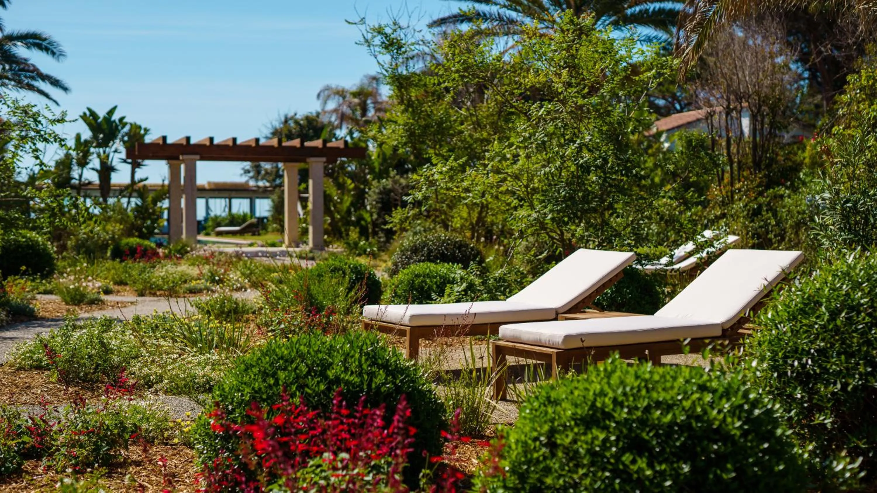 Garden in Sant Efis Hotel