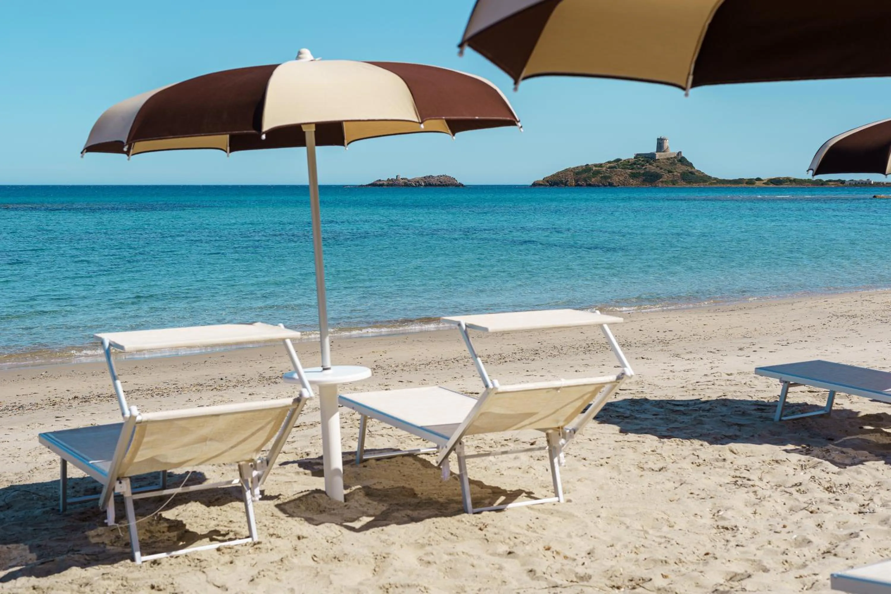 Beach in Sant Efis Hotel