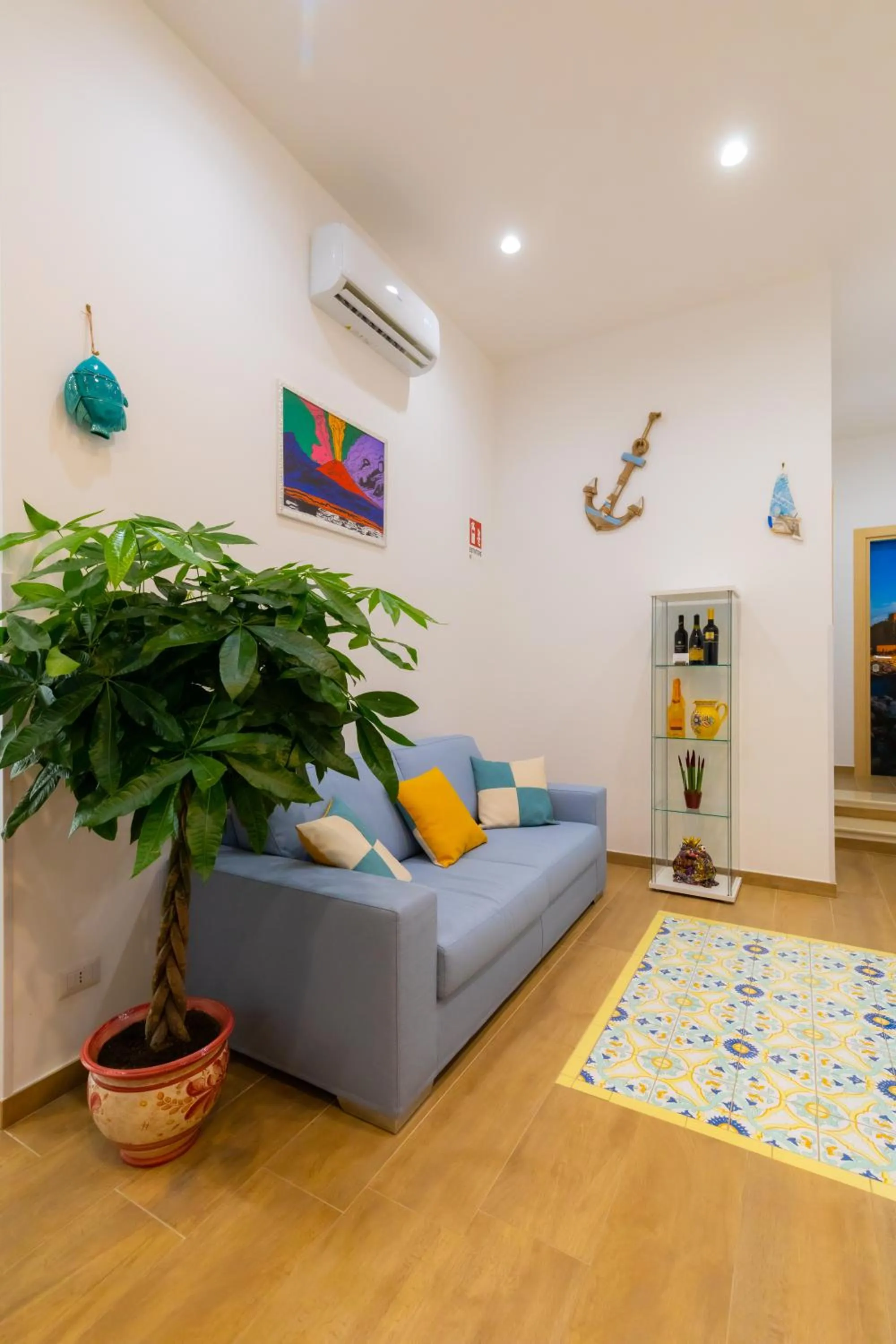 Lobby or reception in Le Meraviglie Di Napoli