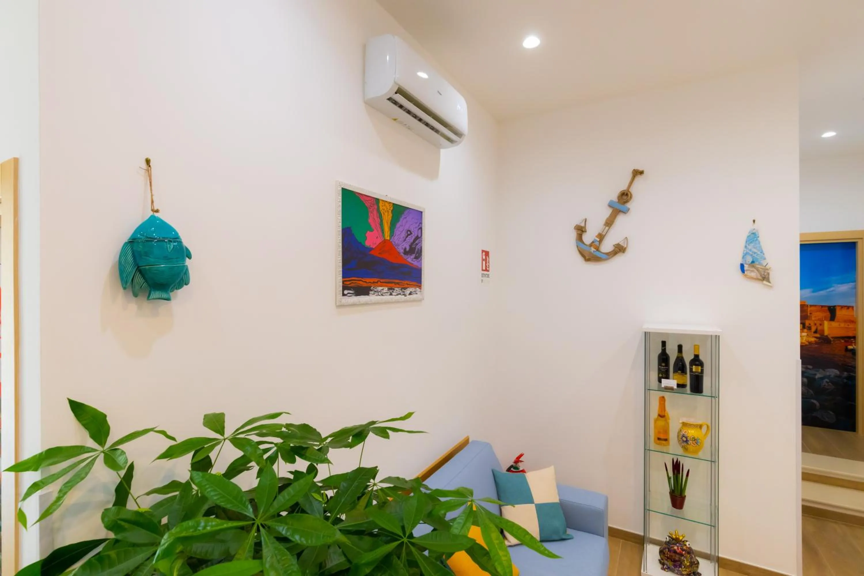 Lobby or reception in Le Meraviglie Di Napoli