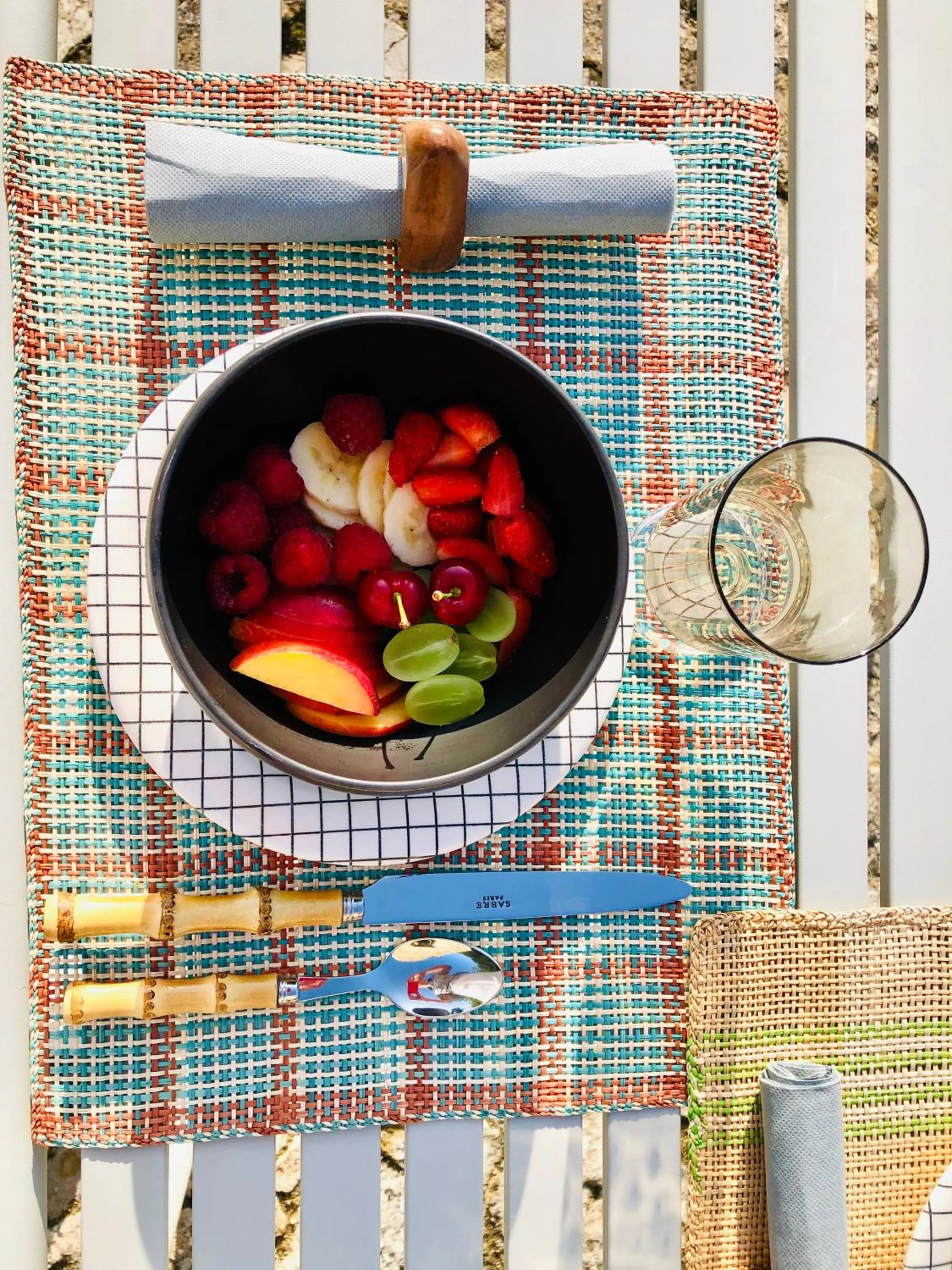 Breakfast in Les Milles Roches