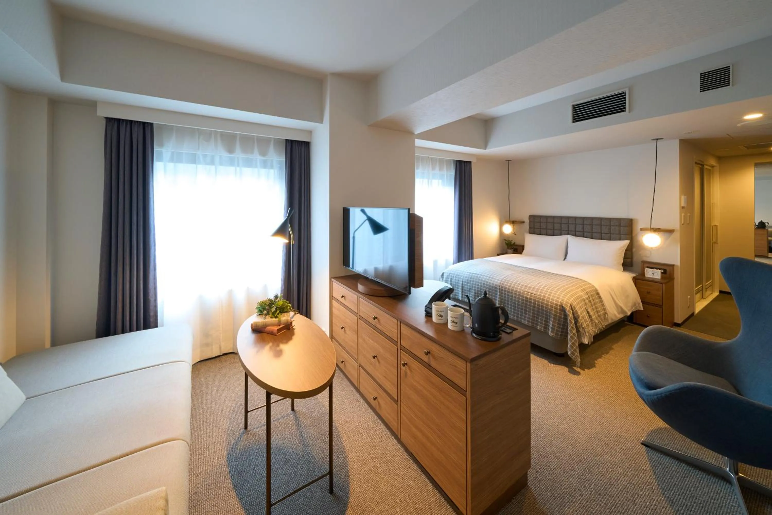 Bed in Hotel Resol Stay Akihabara