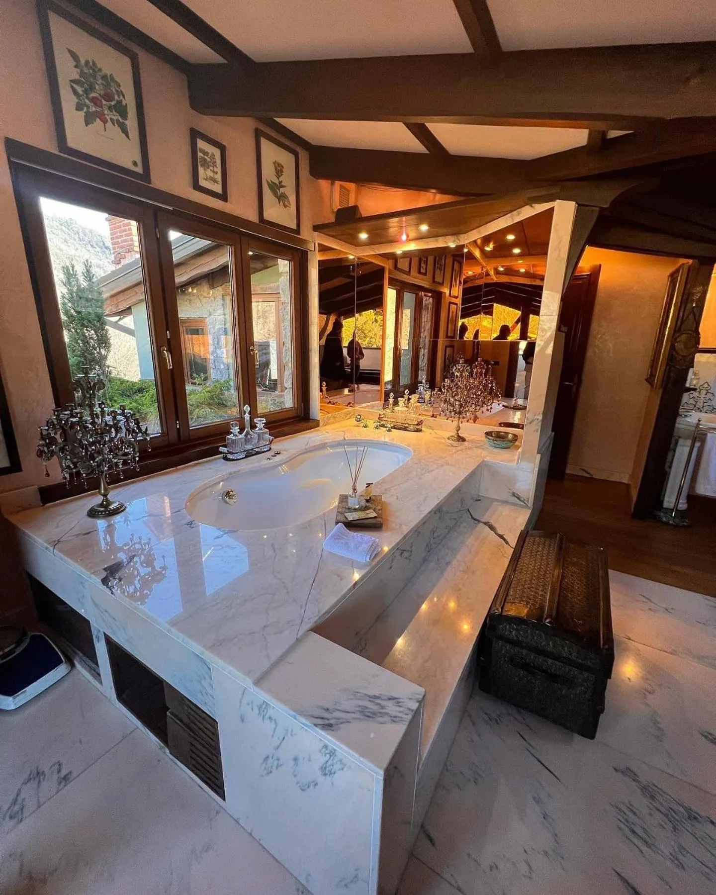 Bathroom in Country House La Bursch