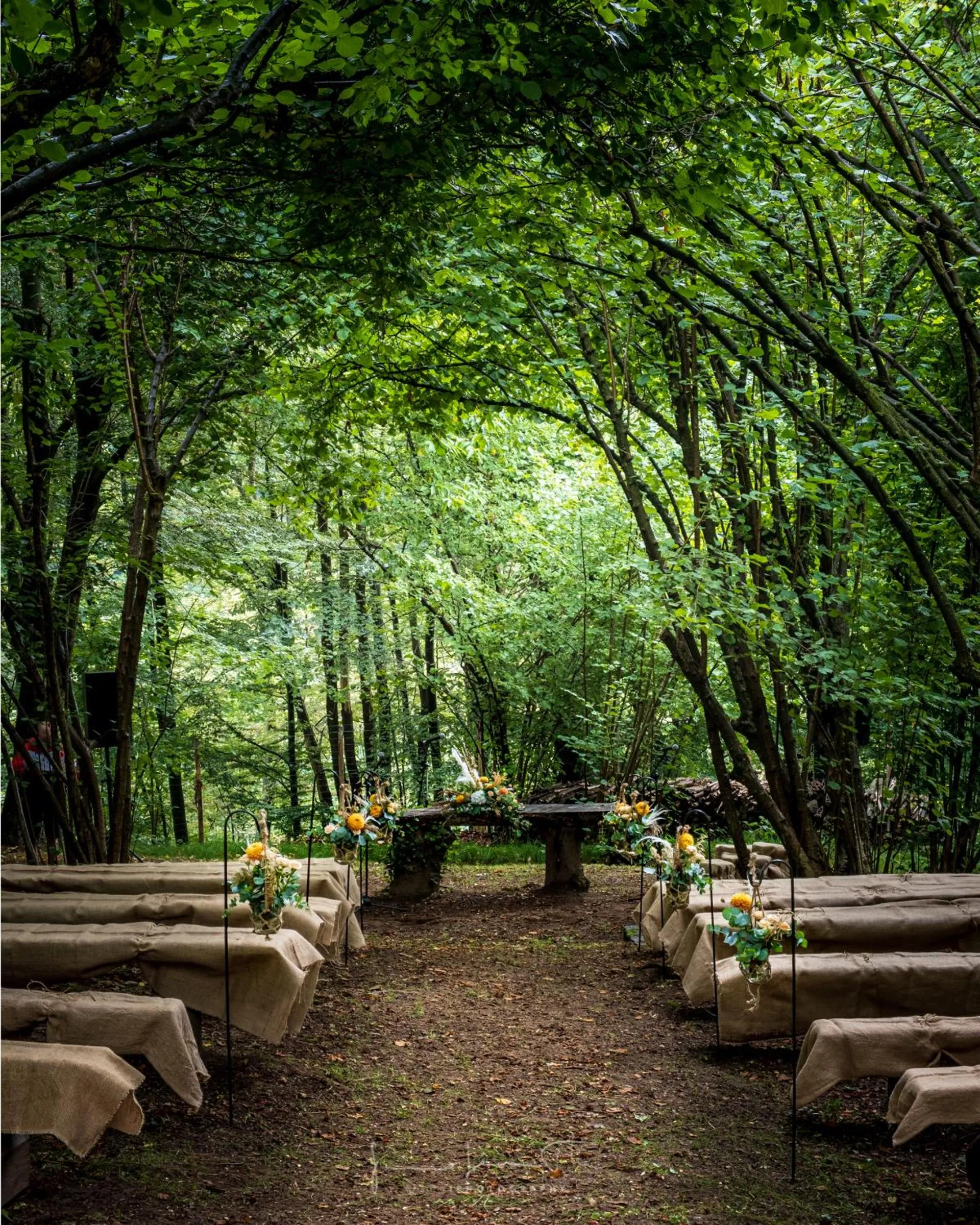 Garden in Country House La Bursch