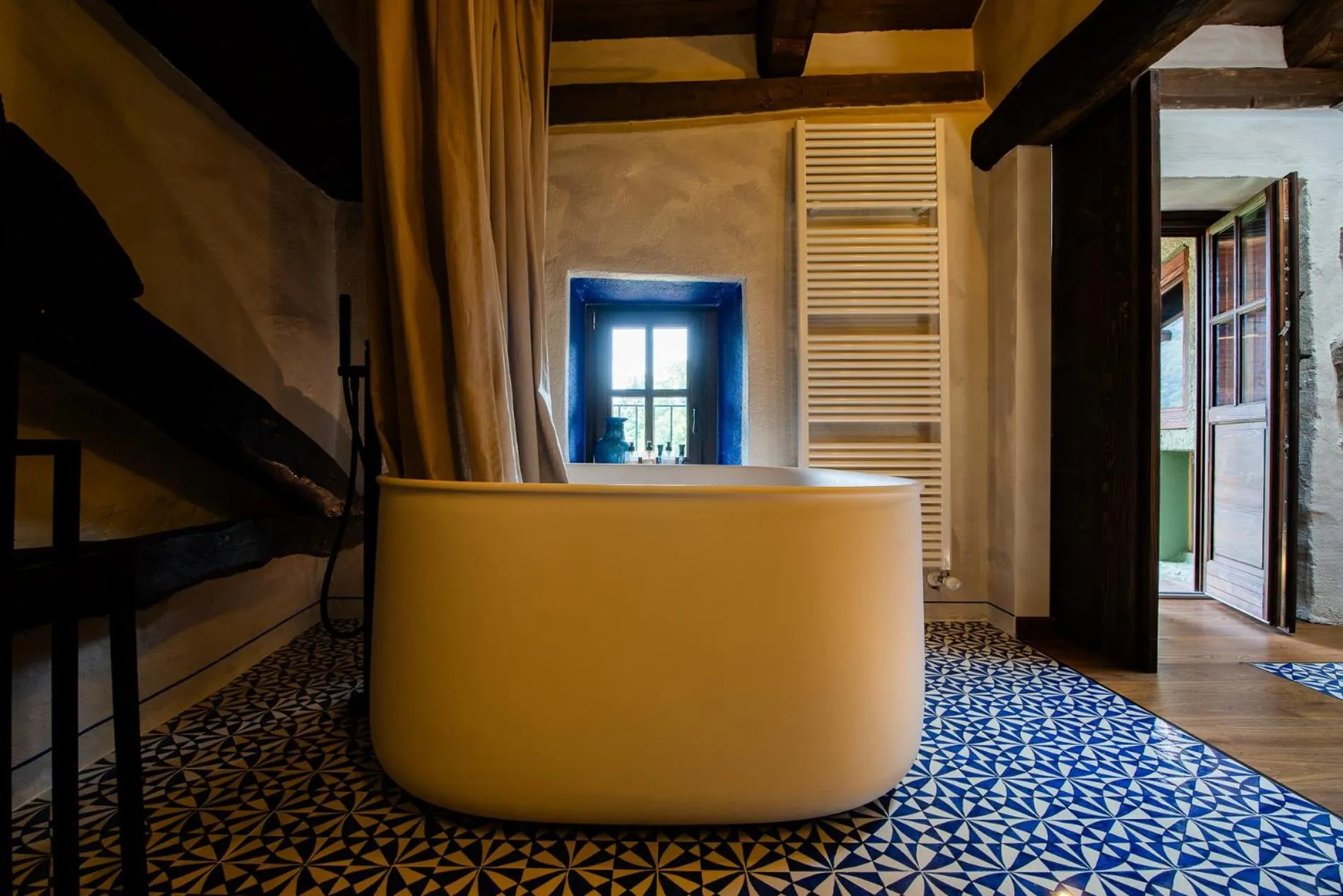 Bath in Country House La Bursch