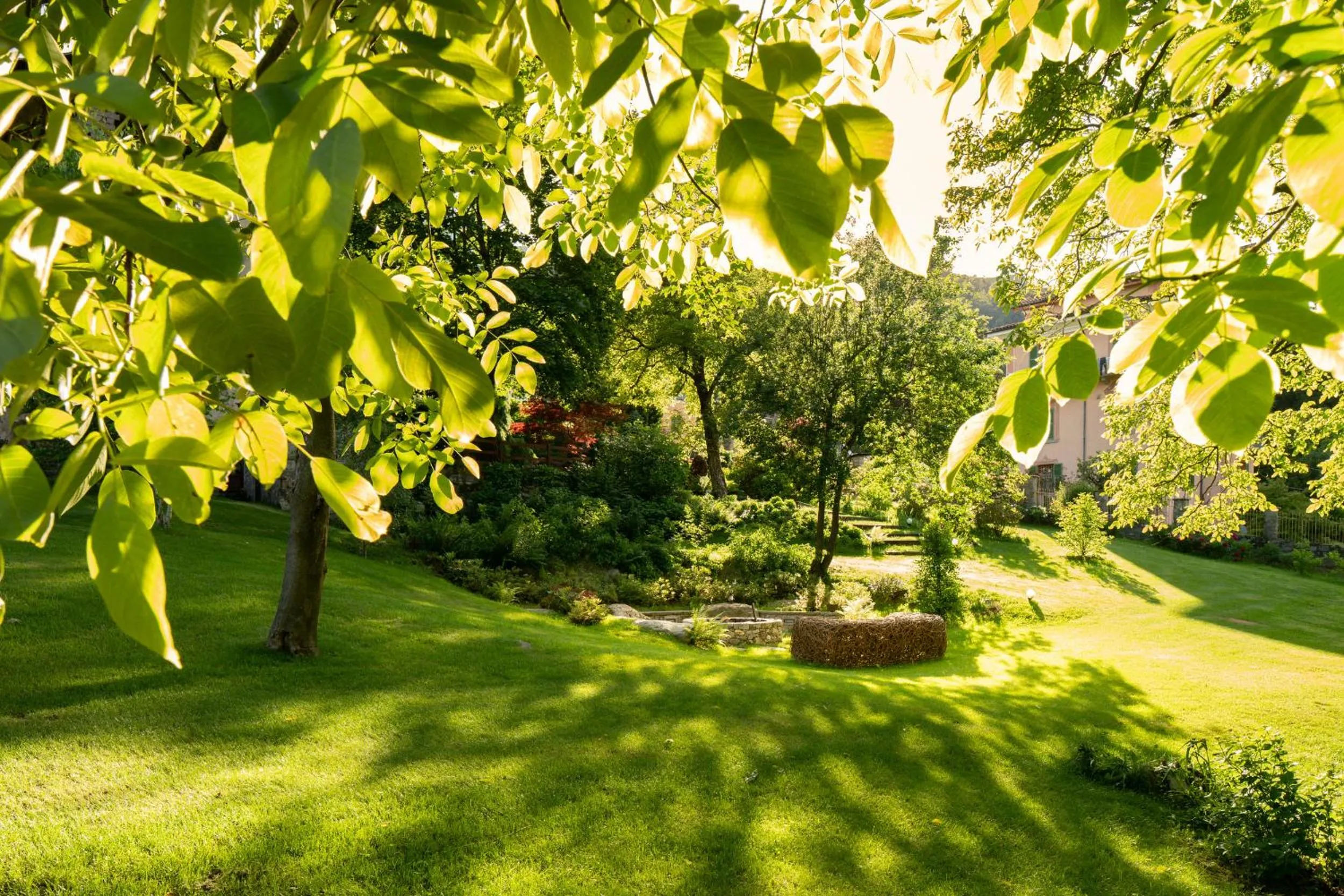 Garden in Country House La Bursch