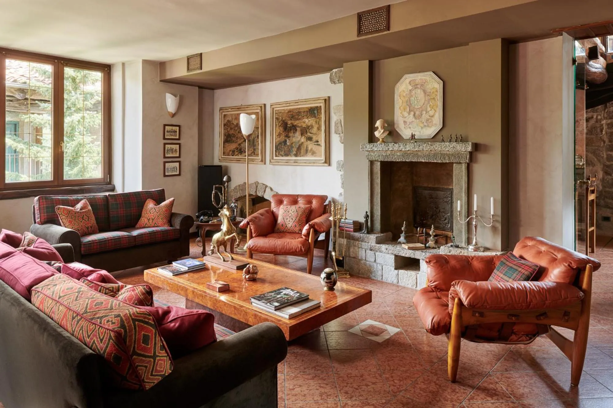 Living room in Country House La Bursch