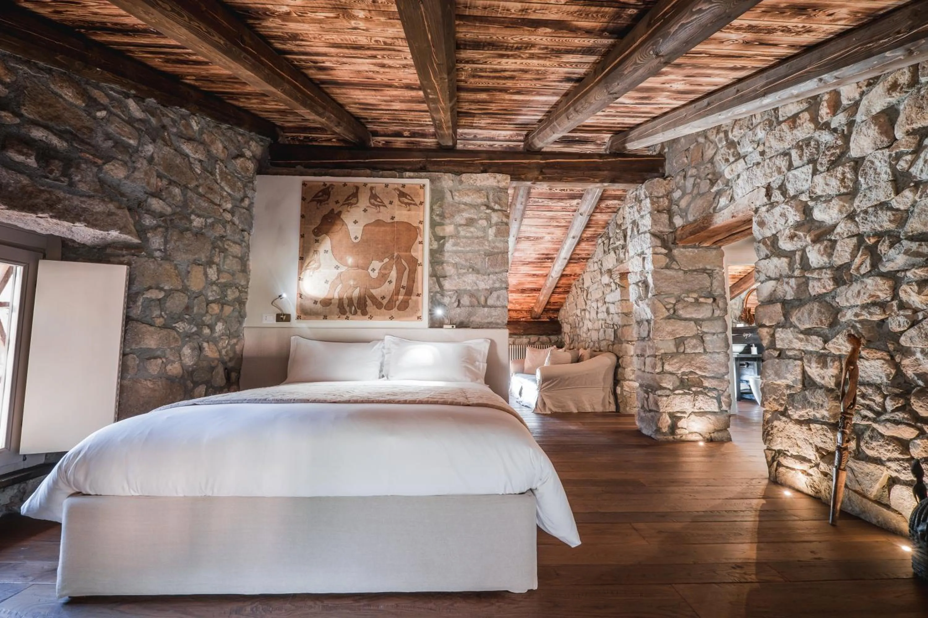 Bed in Country House La Bursch