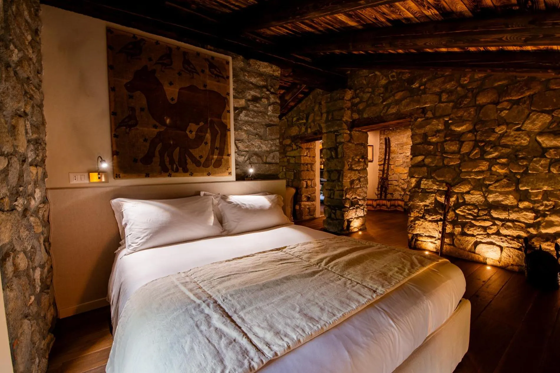 Bed in Country House La Bursch