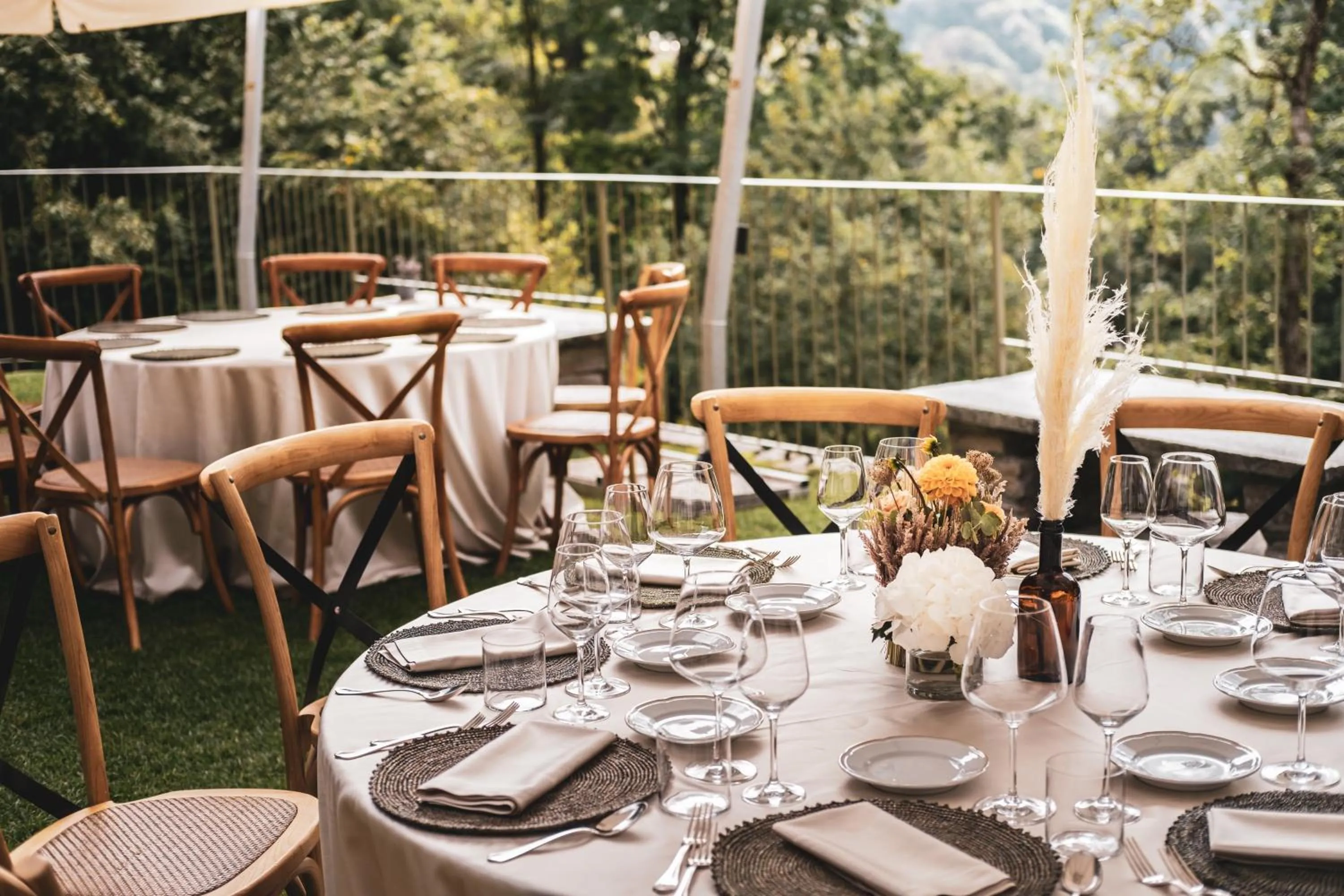 Garden in Country House La Bursch