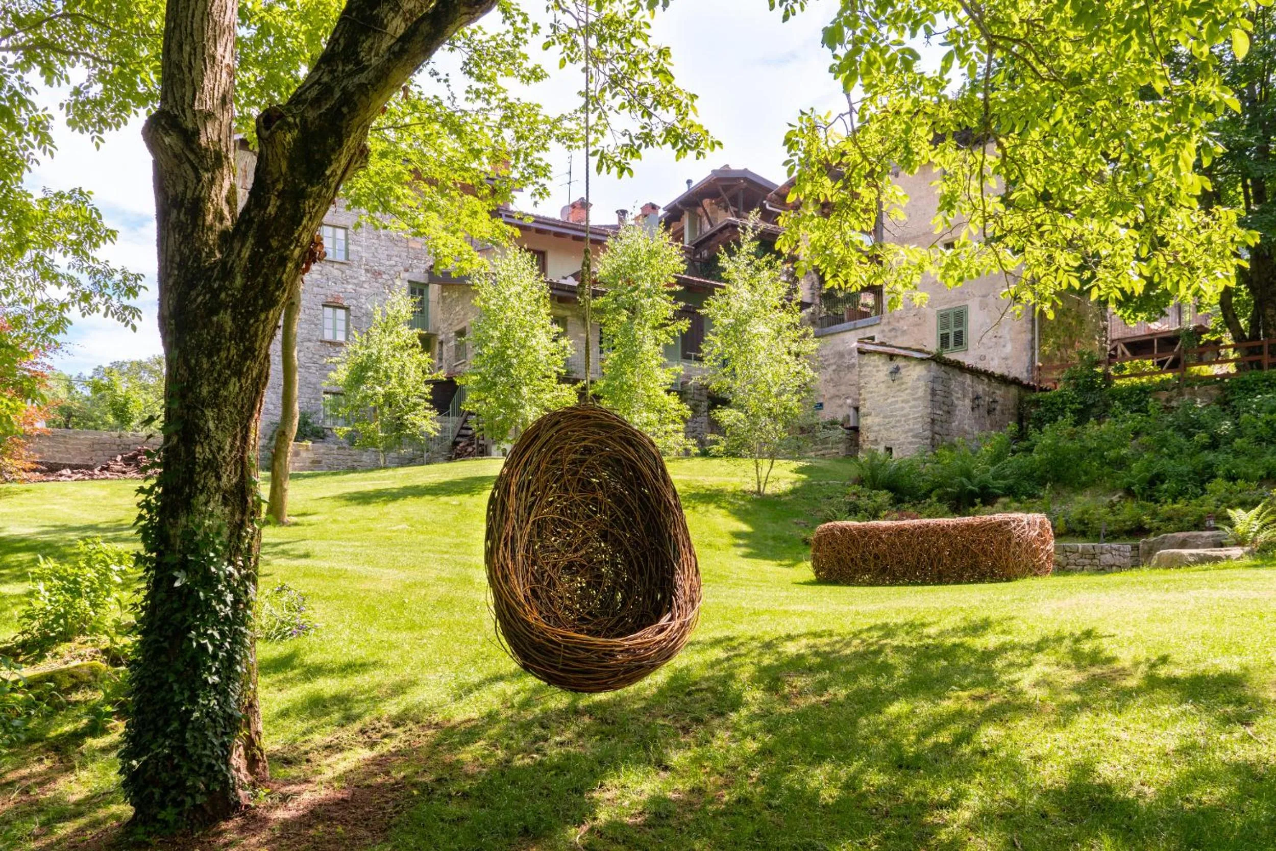 Garden in Country House La Bursch