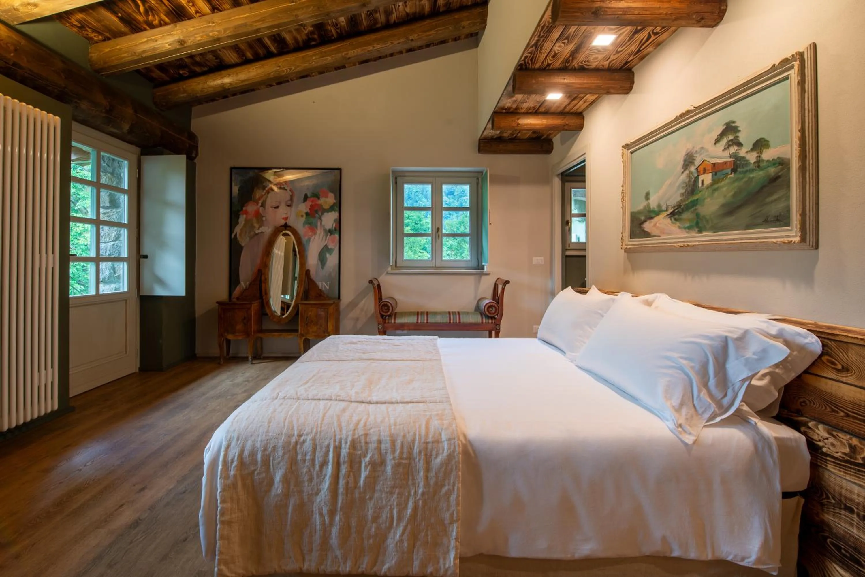 Bed in Country House La Bursch