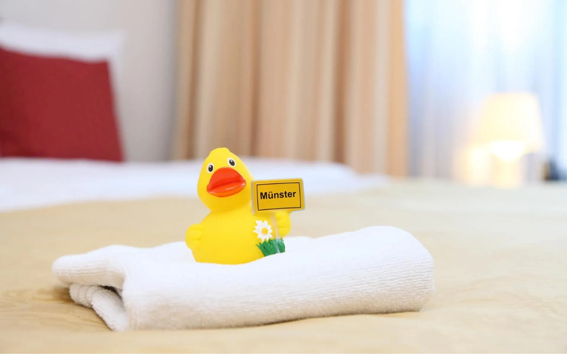 Decorative detail, Bed in Cityhotel Amadeus