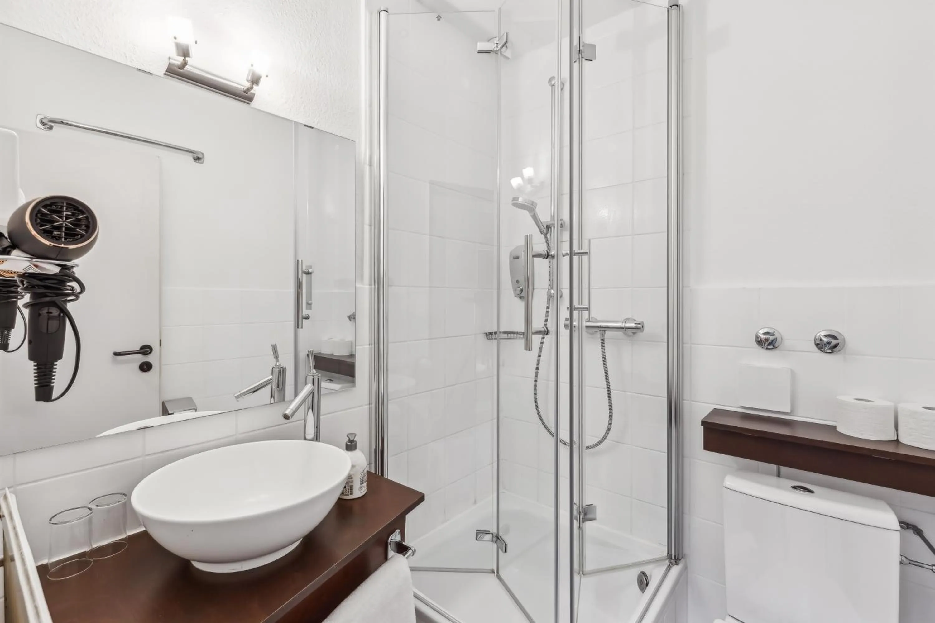 Bathroom in Cityhotel Amadeus