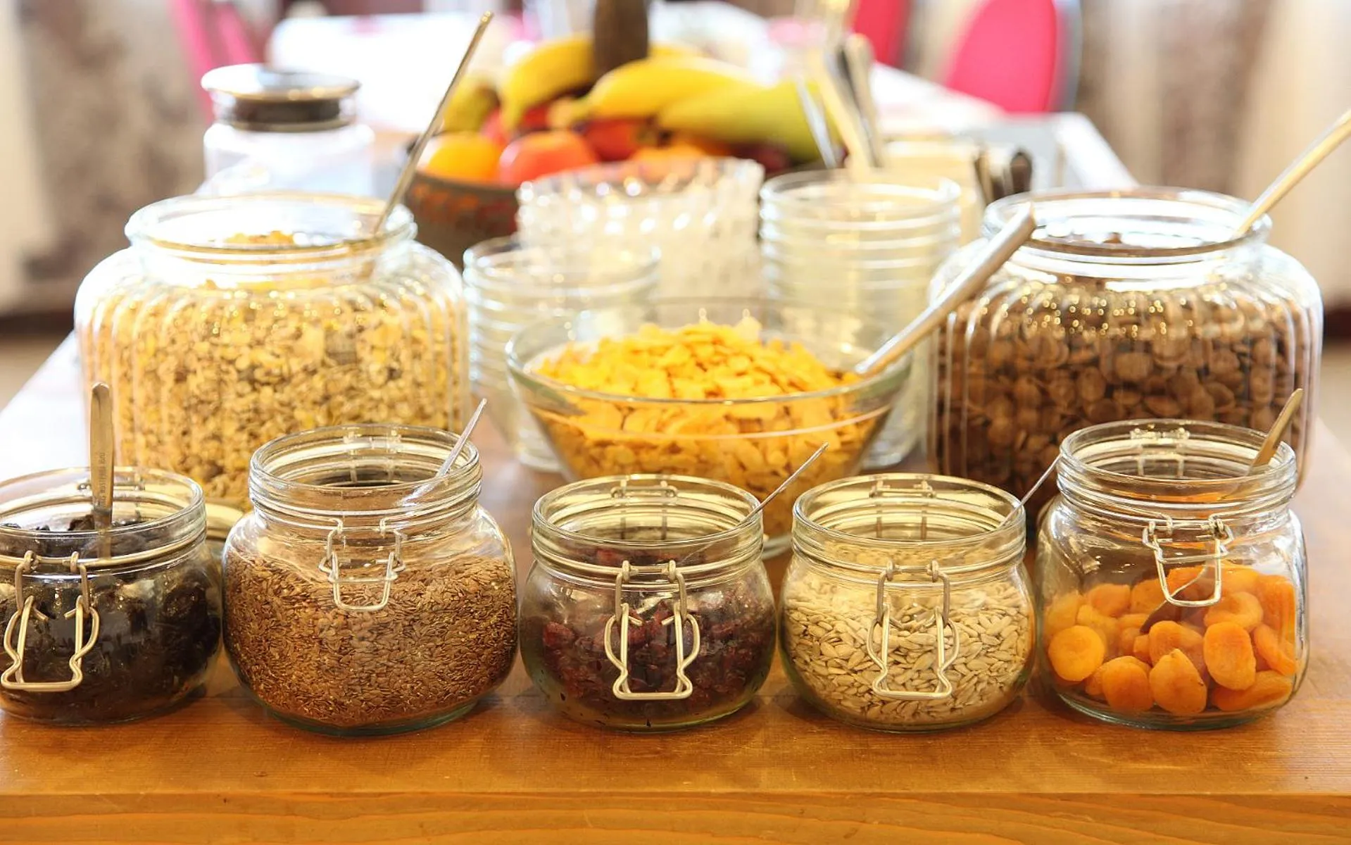 Buffet breakfast in Cityhotel Amadeus