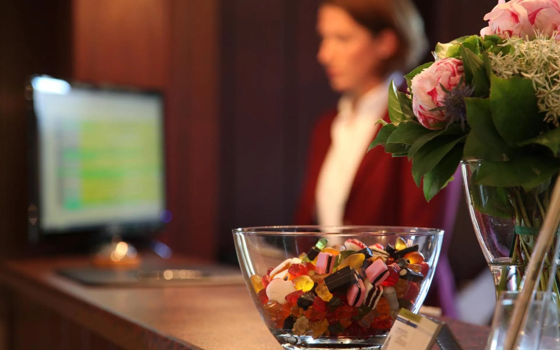 Lobby or reception in Cityhotel Amadeus