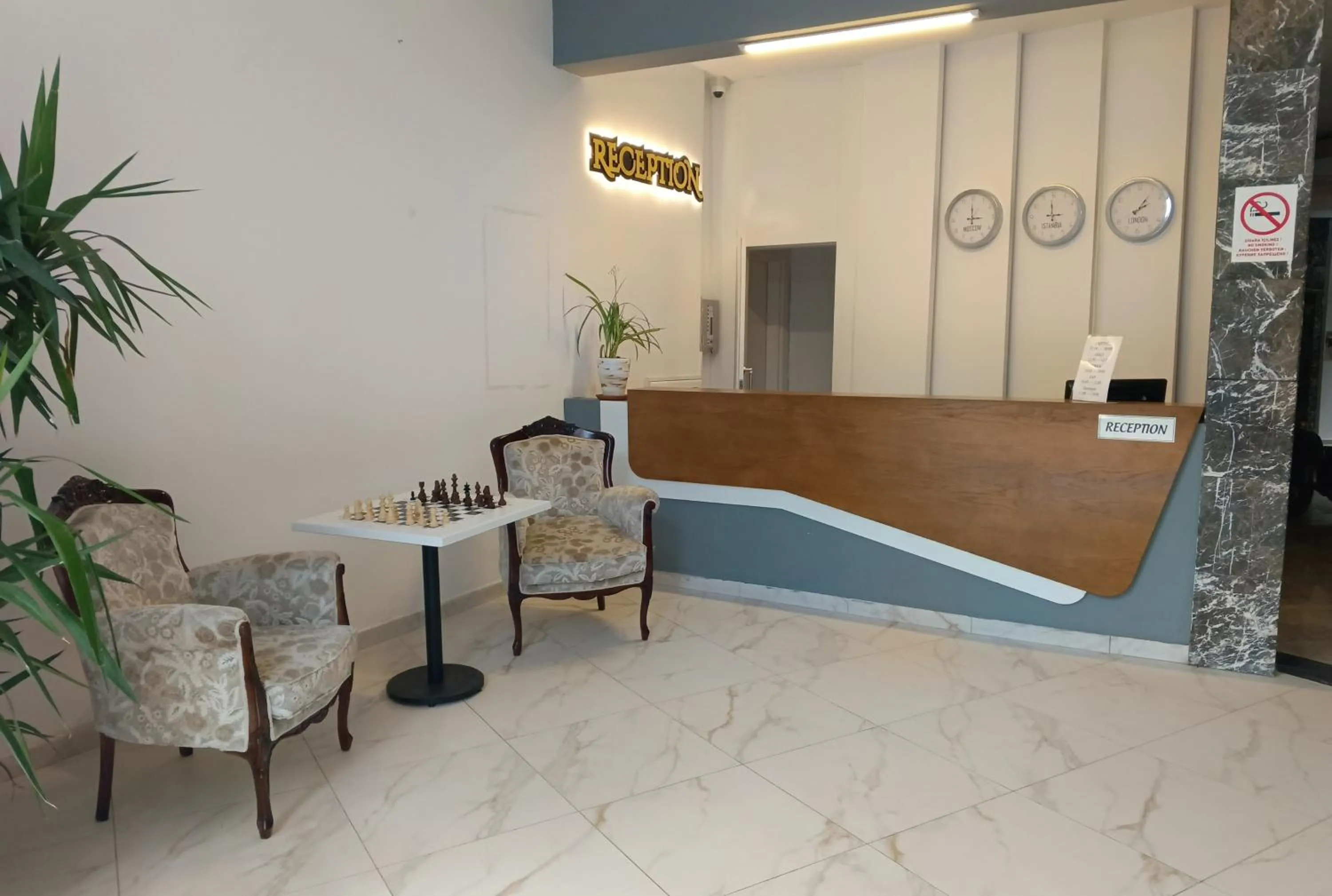 Lobby or reception in UK Hotel Kiriş