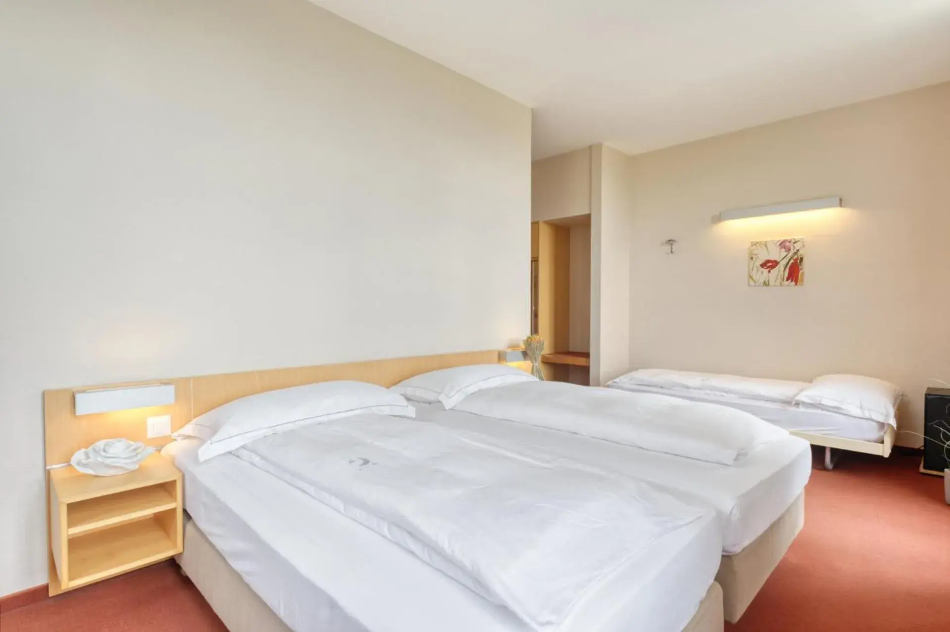 Triple Room - single occupancy in Hôtel Le Funi de Cossonay Triple Room - single occupancy in Hôtel Le Funi de Cossonay