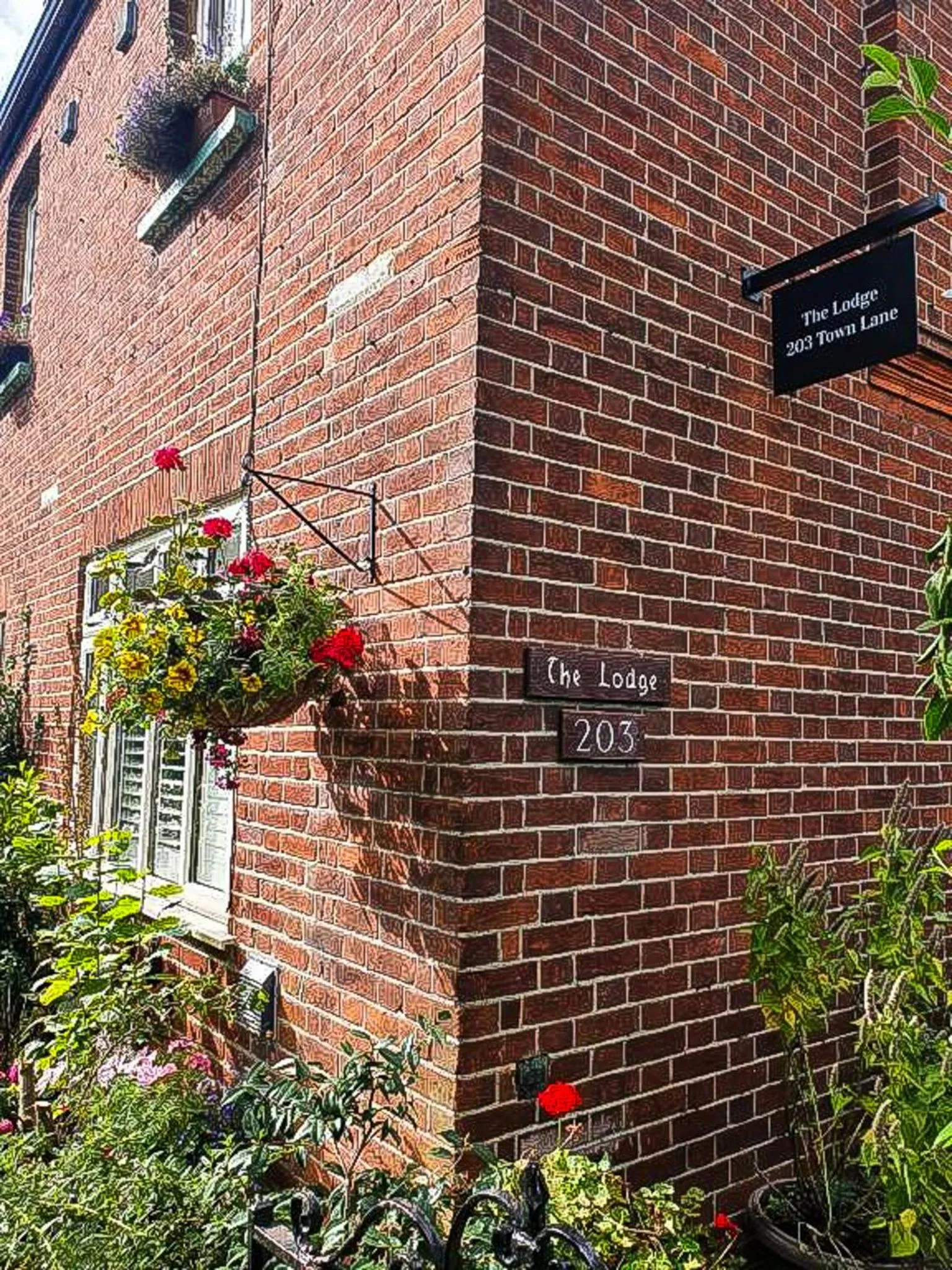 Logo/Certificate/Sign in The Lodge Stanwell