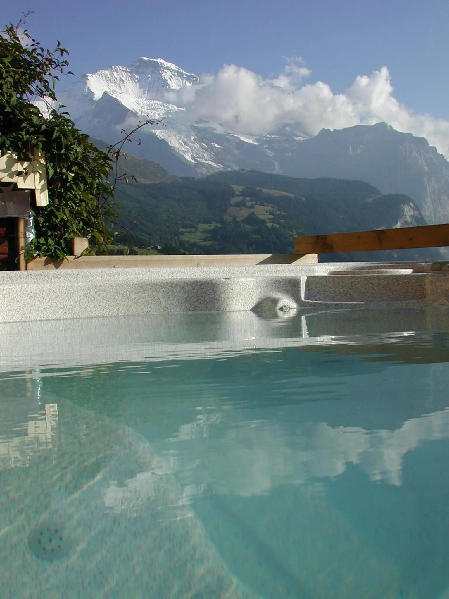 Hot Tub in Hotel Bellevue - Traditional Swiss Hideaway